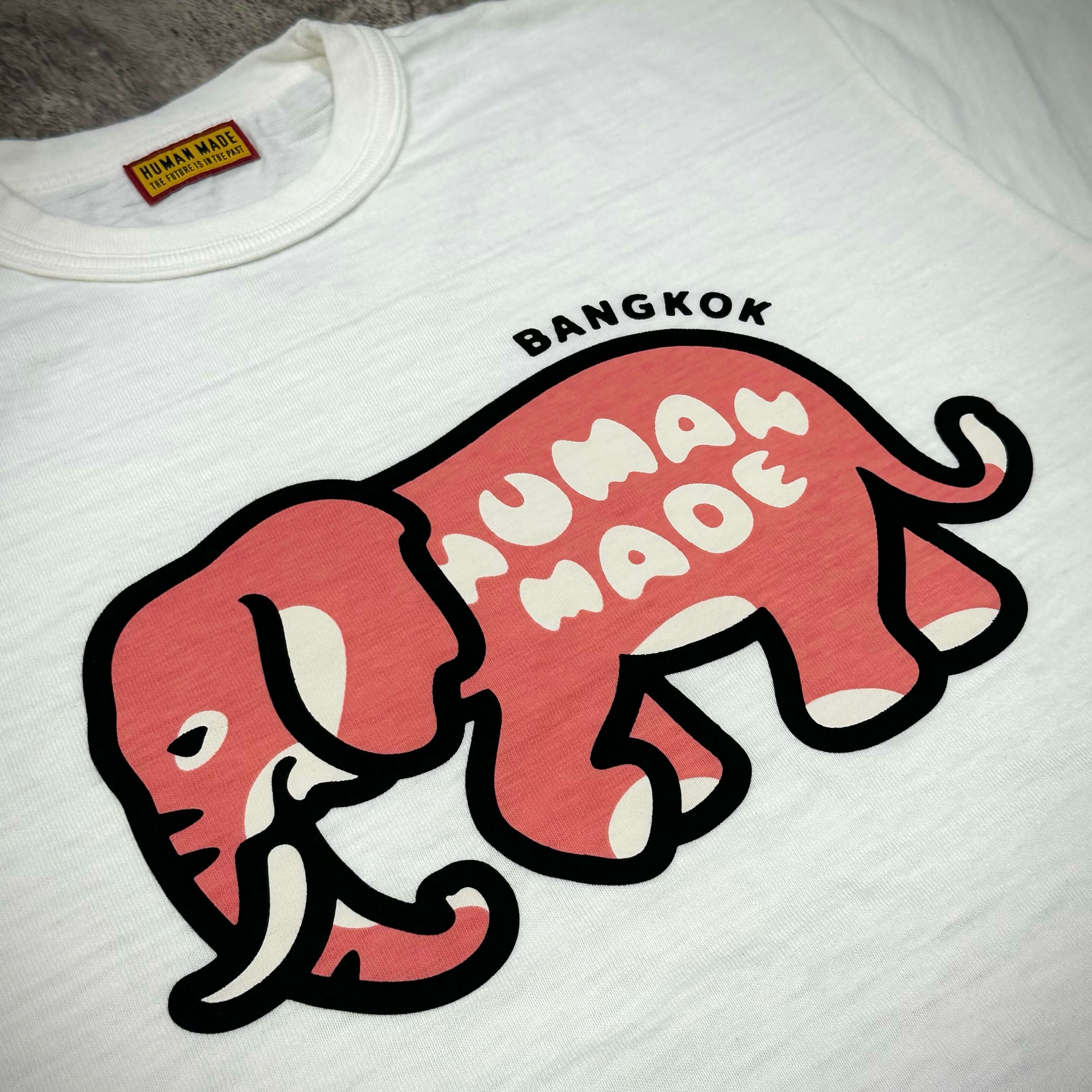 Human Made Bangkok Exclusive Elephant Graphic Tee
