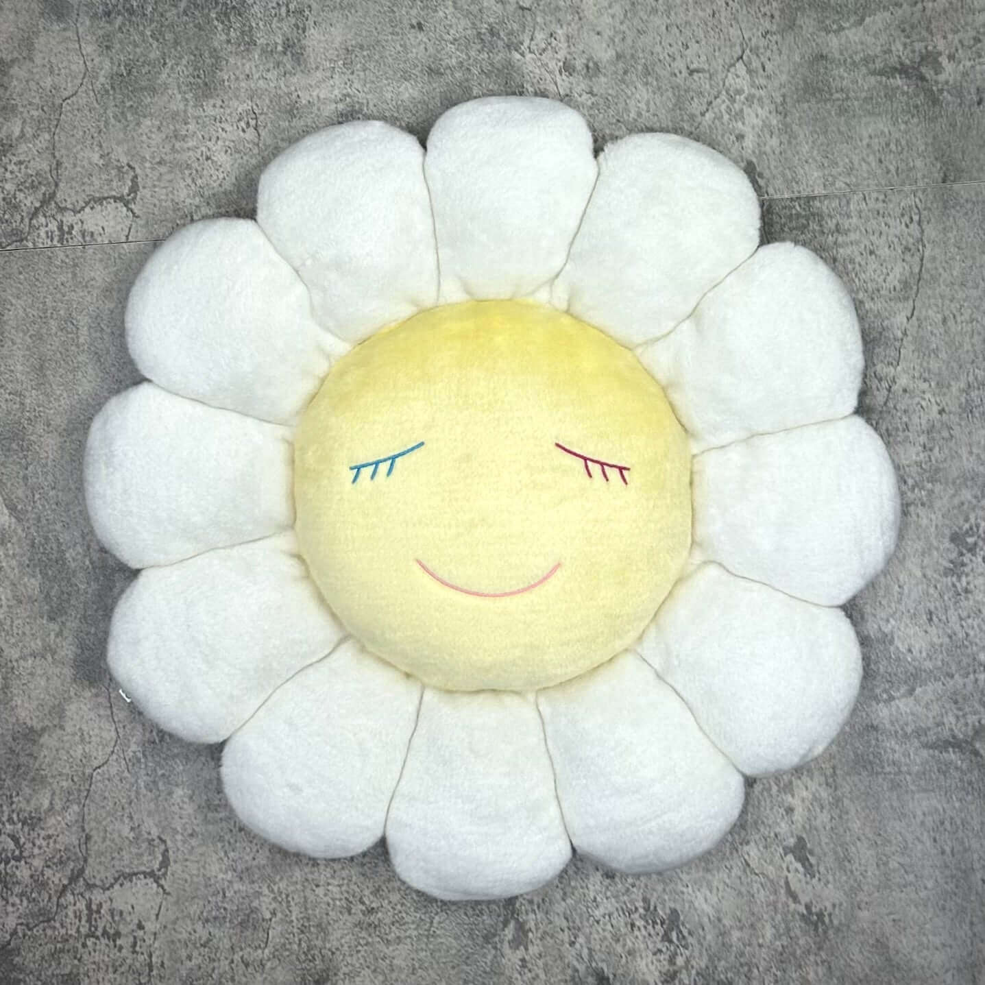 現貨 村上隆 Flower Plush 60cm - White / Yellow