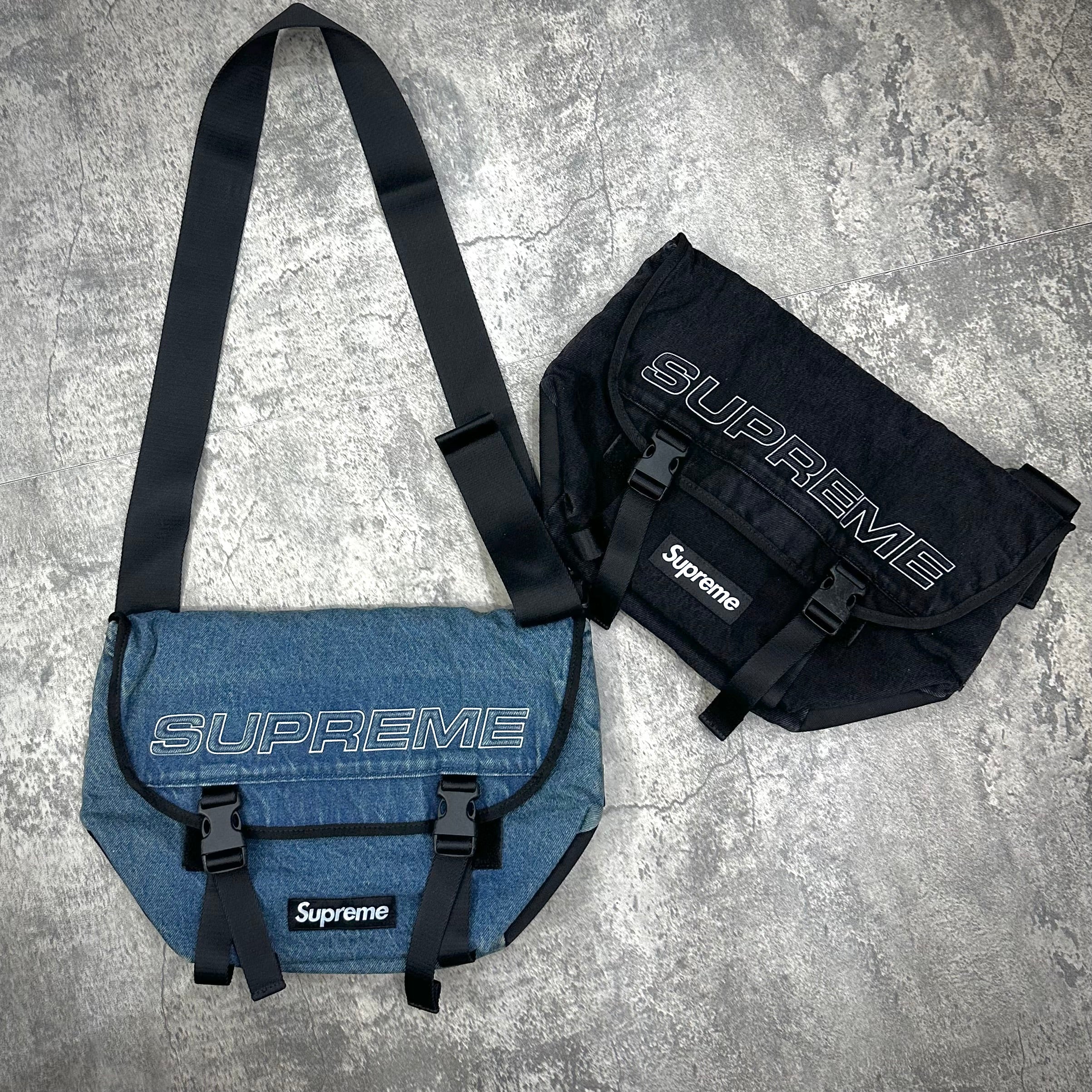 現貨 Supreme Denim Messenger Bag FW25
