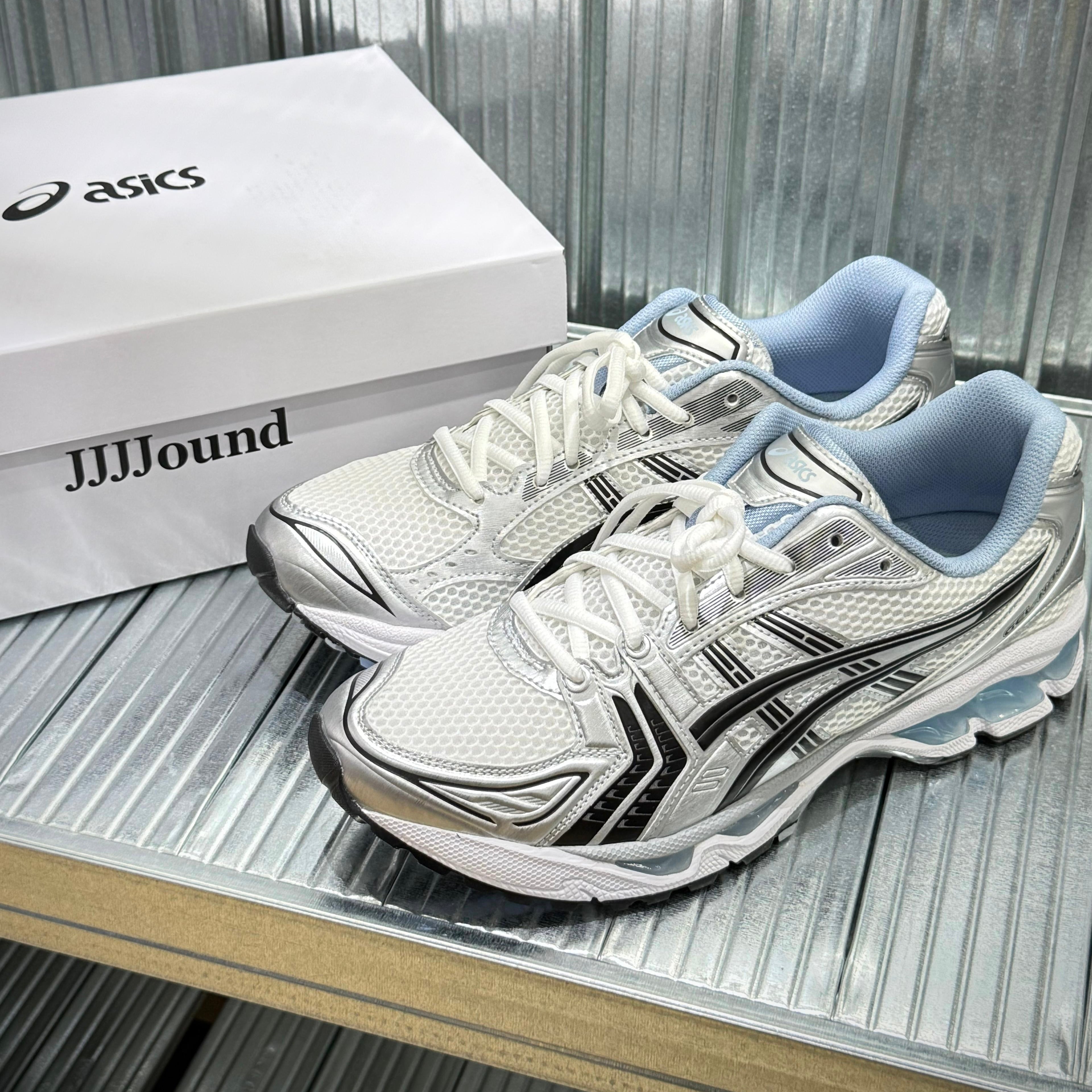 JJJJound x ASICS Gel-Kayano 14 - White / Blue 1203A961-101