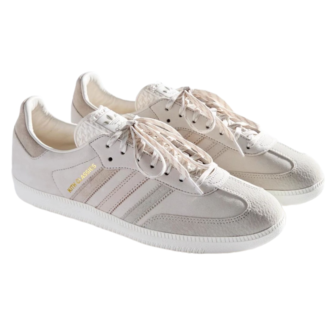 Kith Classic x Adidas Original Samba OG - Cloud White