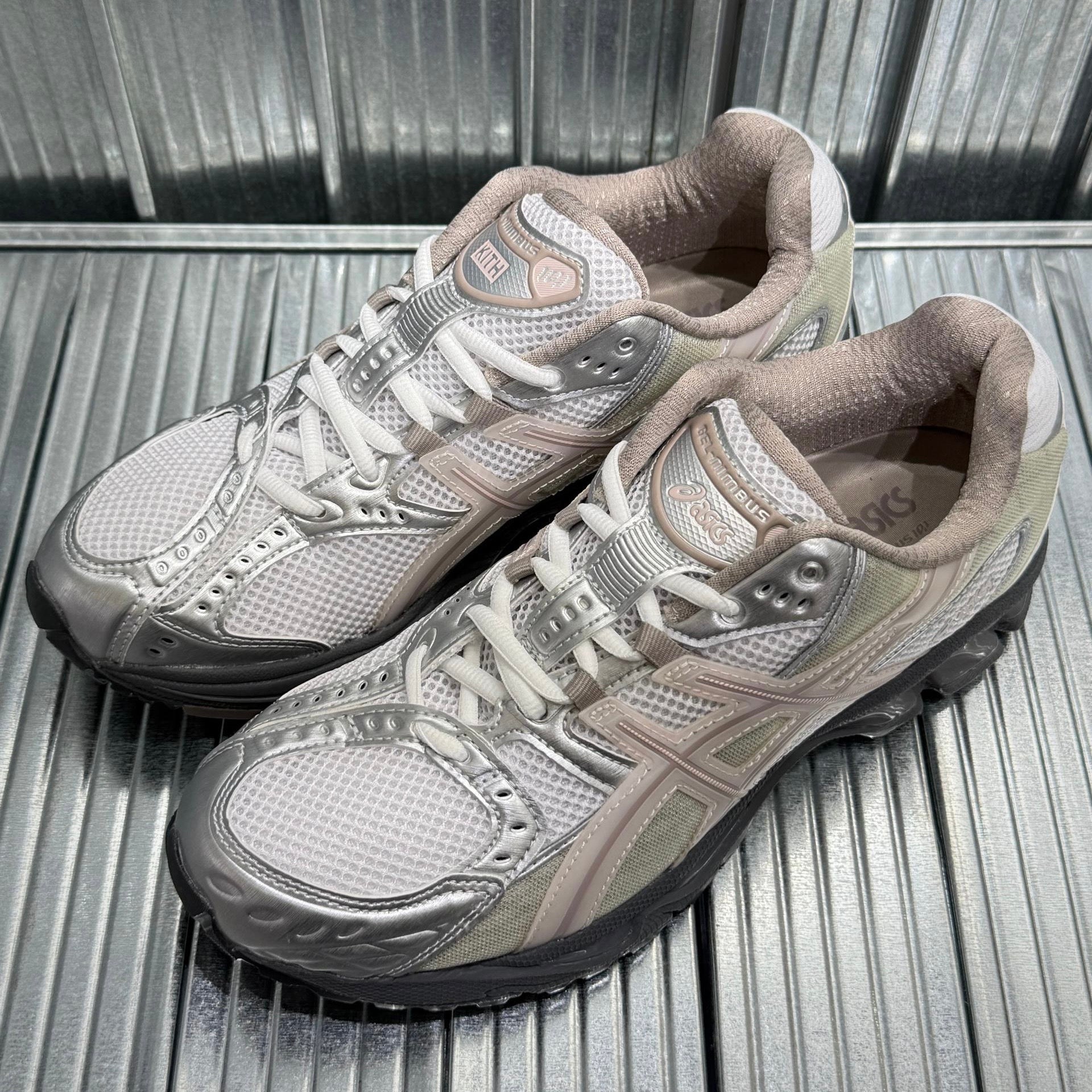 Kith by Ronnie Fieg x Asics Gel Nimbus 10.1 - White Morganite Sku: 1203A723-100 