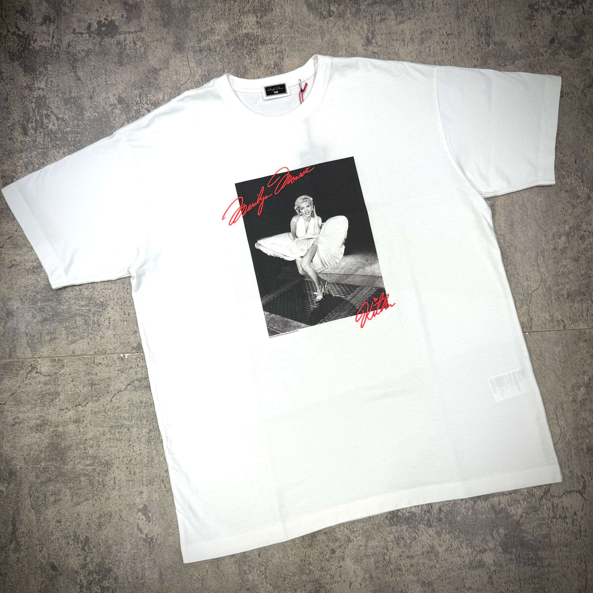 Kith for Marilyn Monroe Skirt Tee Authentic Style & Quality