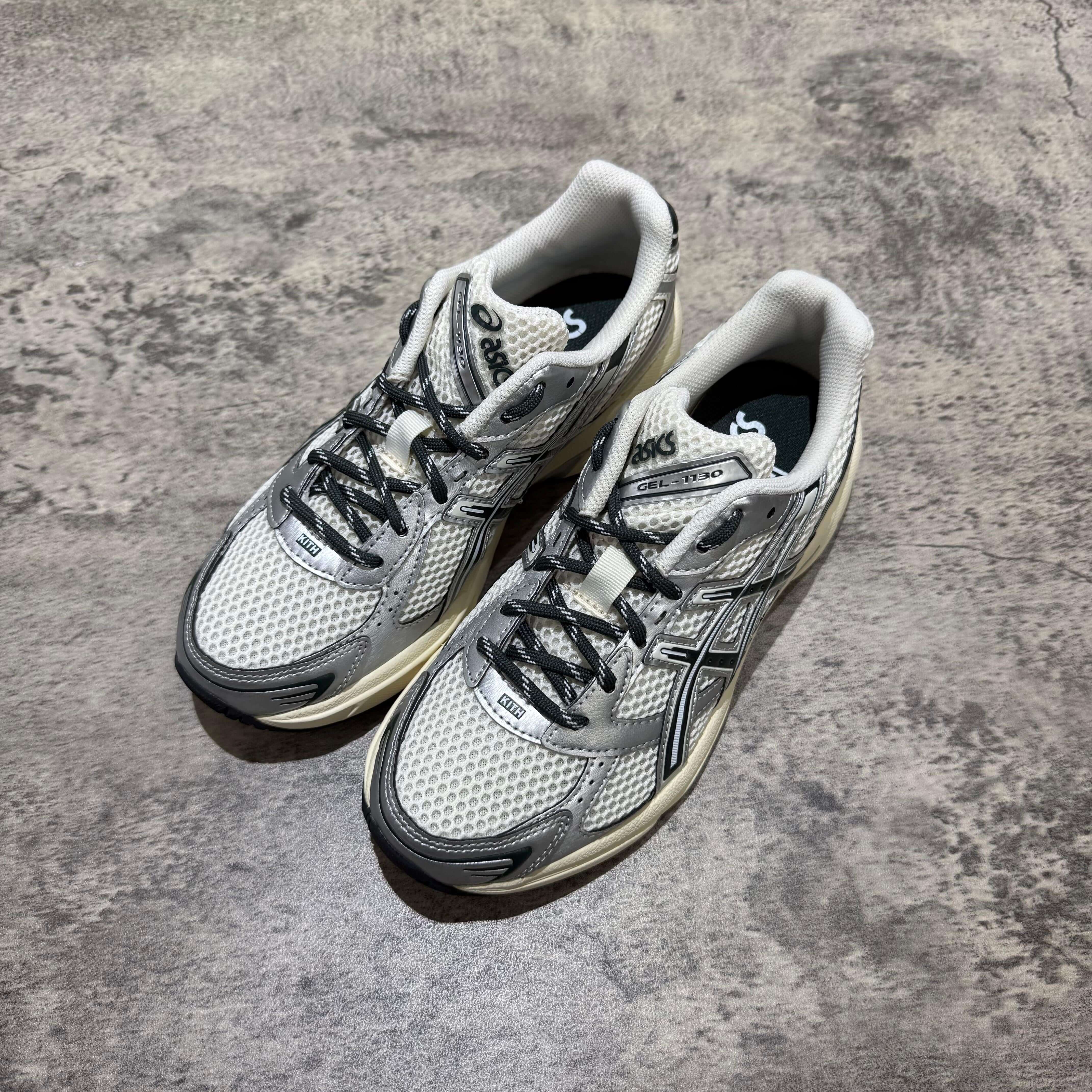 現貨 Kith x Asics GEL-1130 Cream Scarab 2024