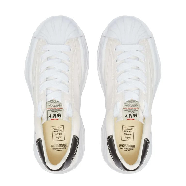 MMY "BLAKEY" OG Sole Canvas Low-top Sneaker - White