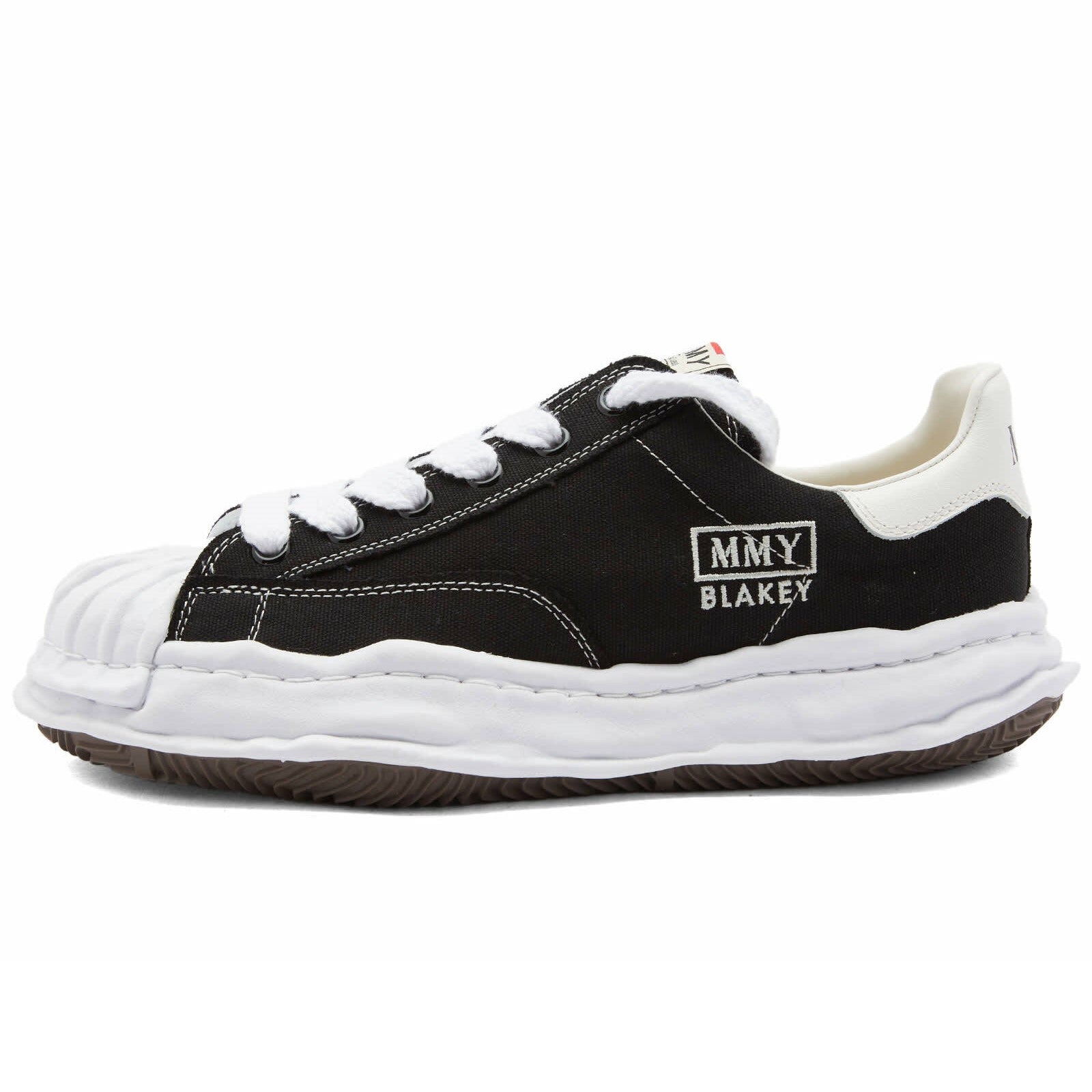 MMY "BLAKEY" OG Sole Canvas Low-top Sneaker - Black