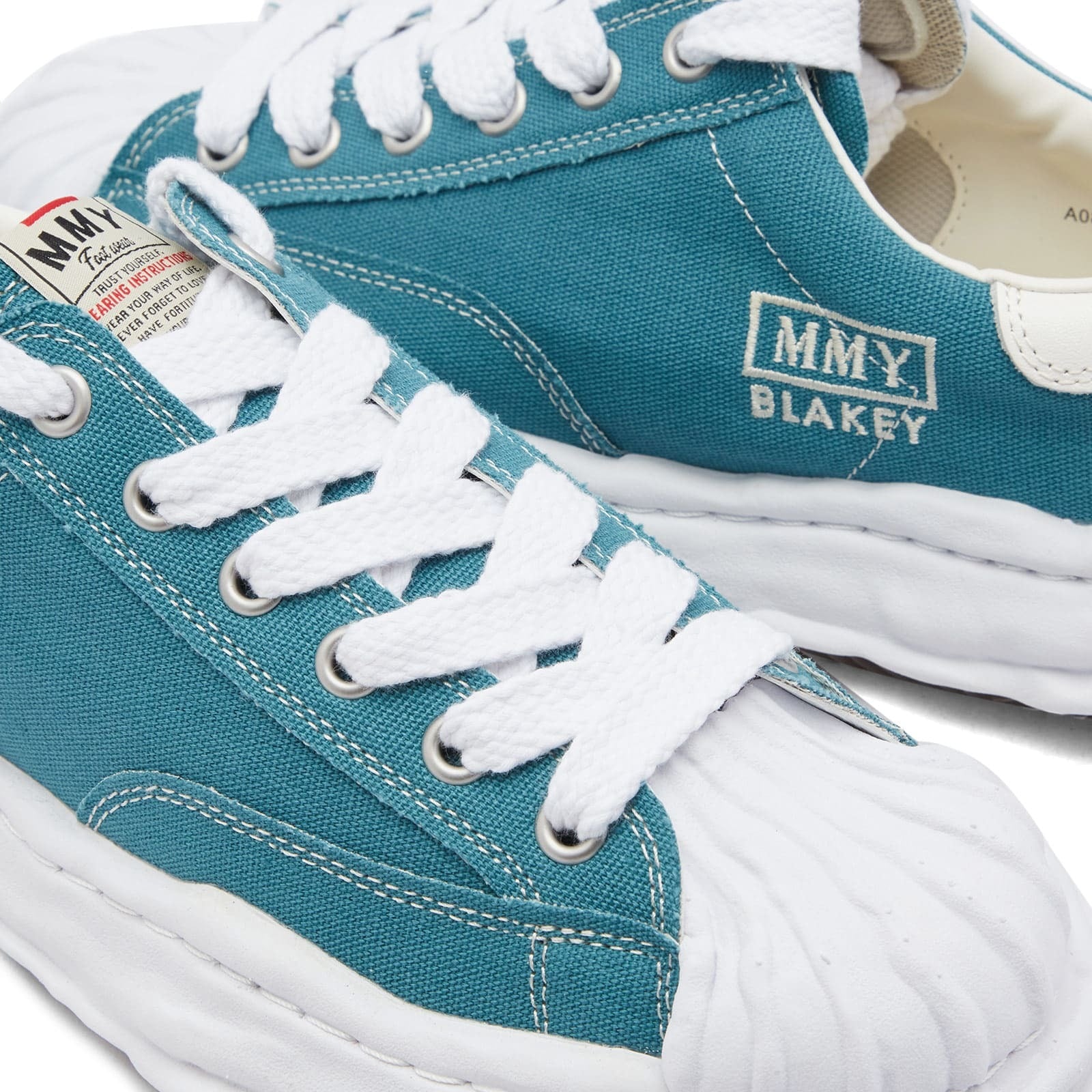MMY "BLAKEY" OG Sole Canvas Low-top Sneaker - Green