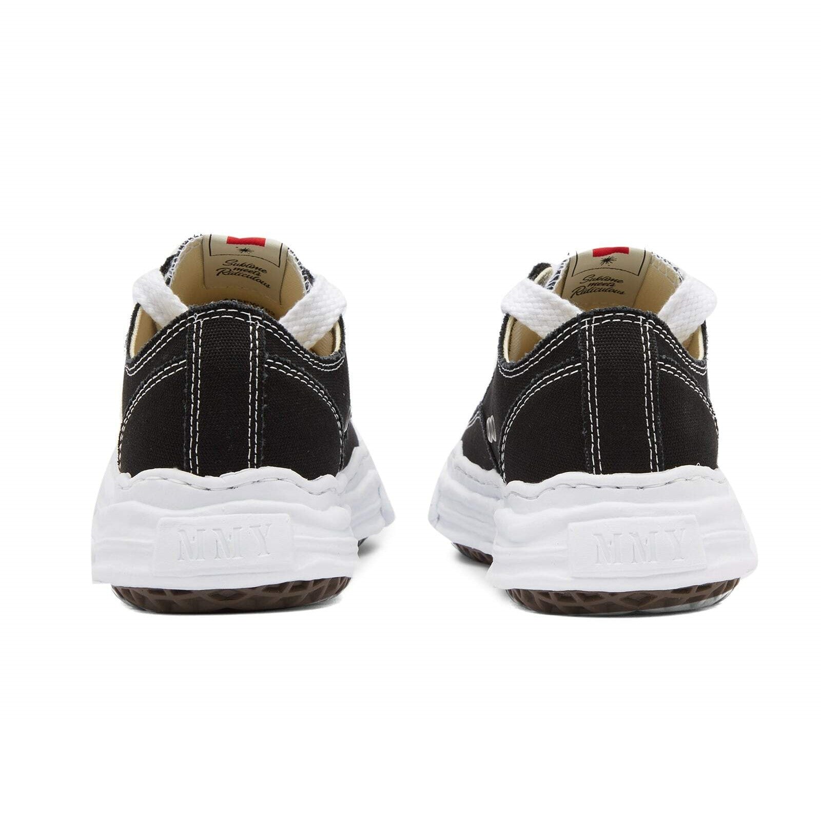 MMY "HANK" OG Sole Canvas Low-top Sneaker - Black