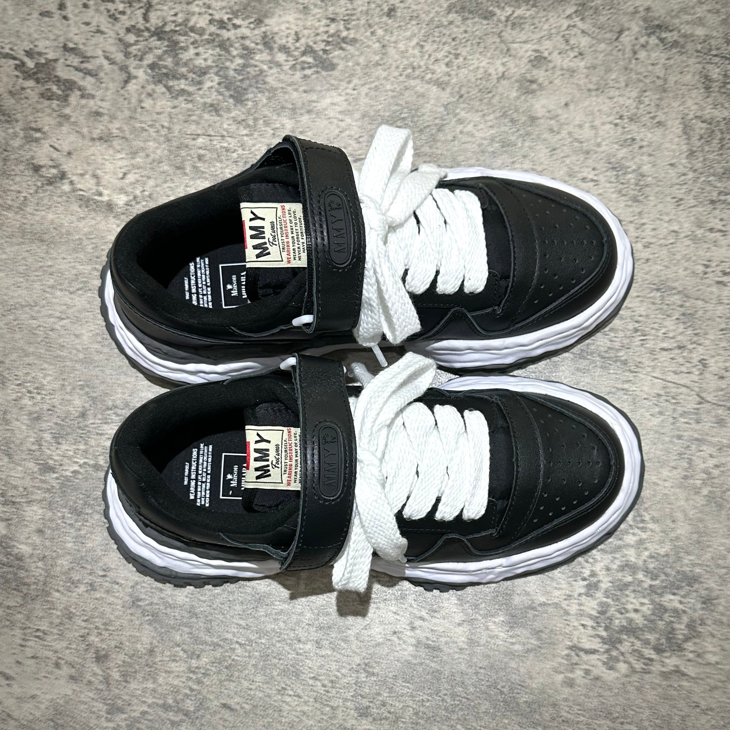 MMY Keith Leather Low - Black