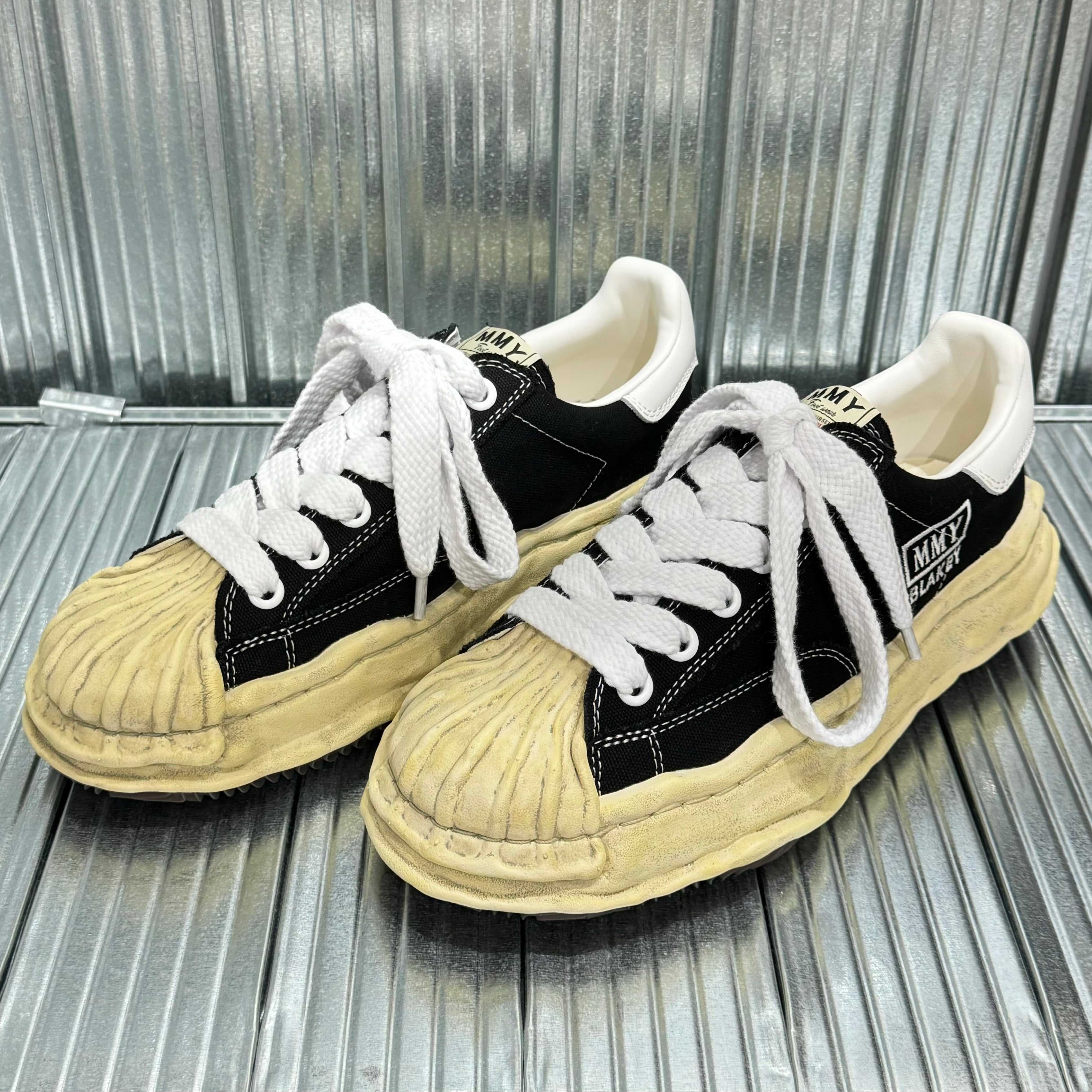 Maison Mihara Yasuhiro MMY BLAKEY OG Dyed Canvas - A13FW728 - Black 