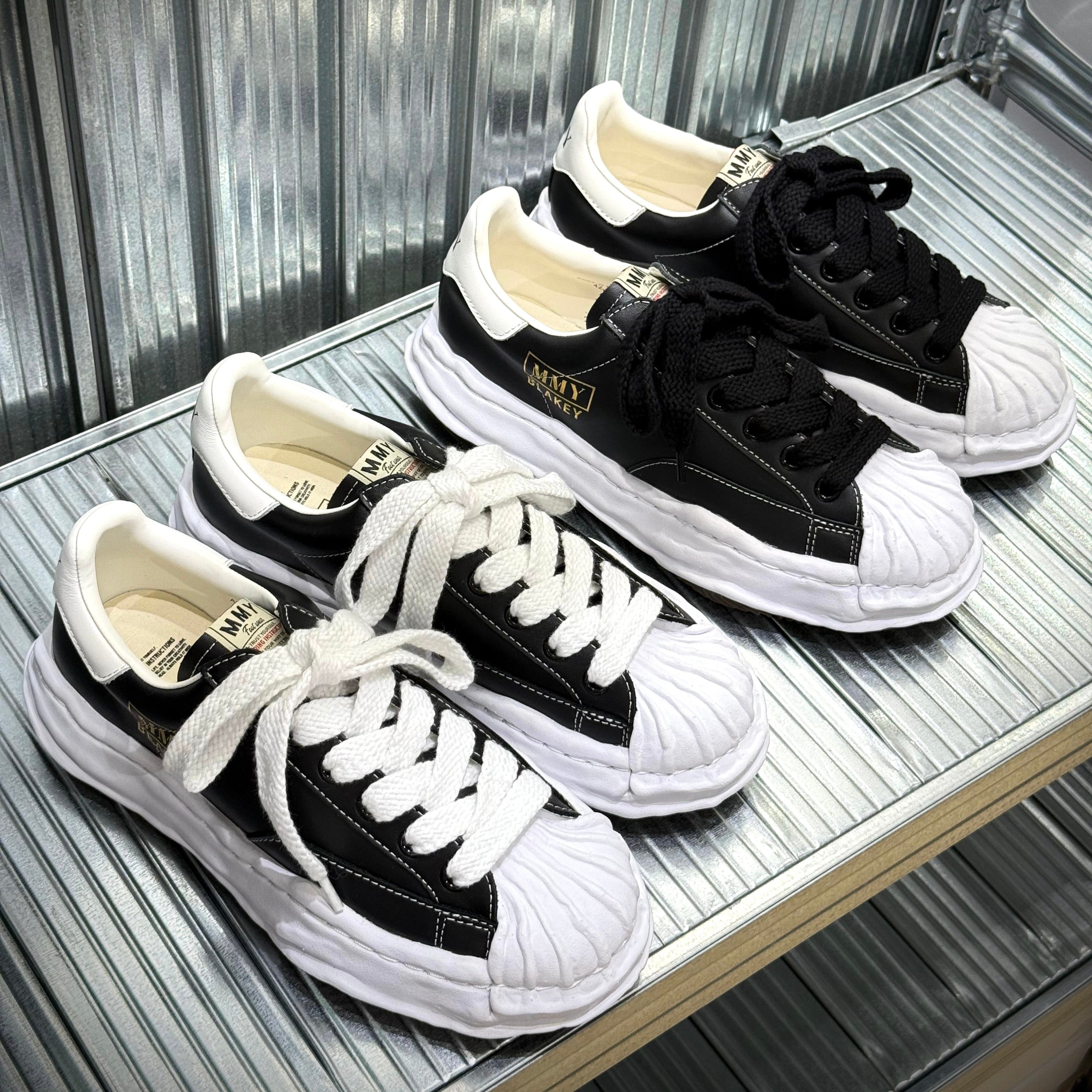 Maison Mihara Yasuhiro MMY BLAKEY OG Leather A06FW702 - Black 