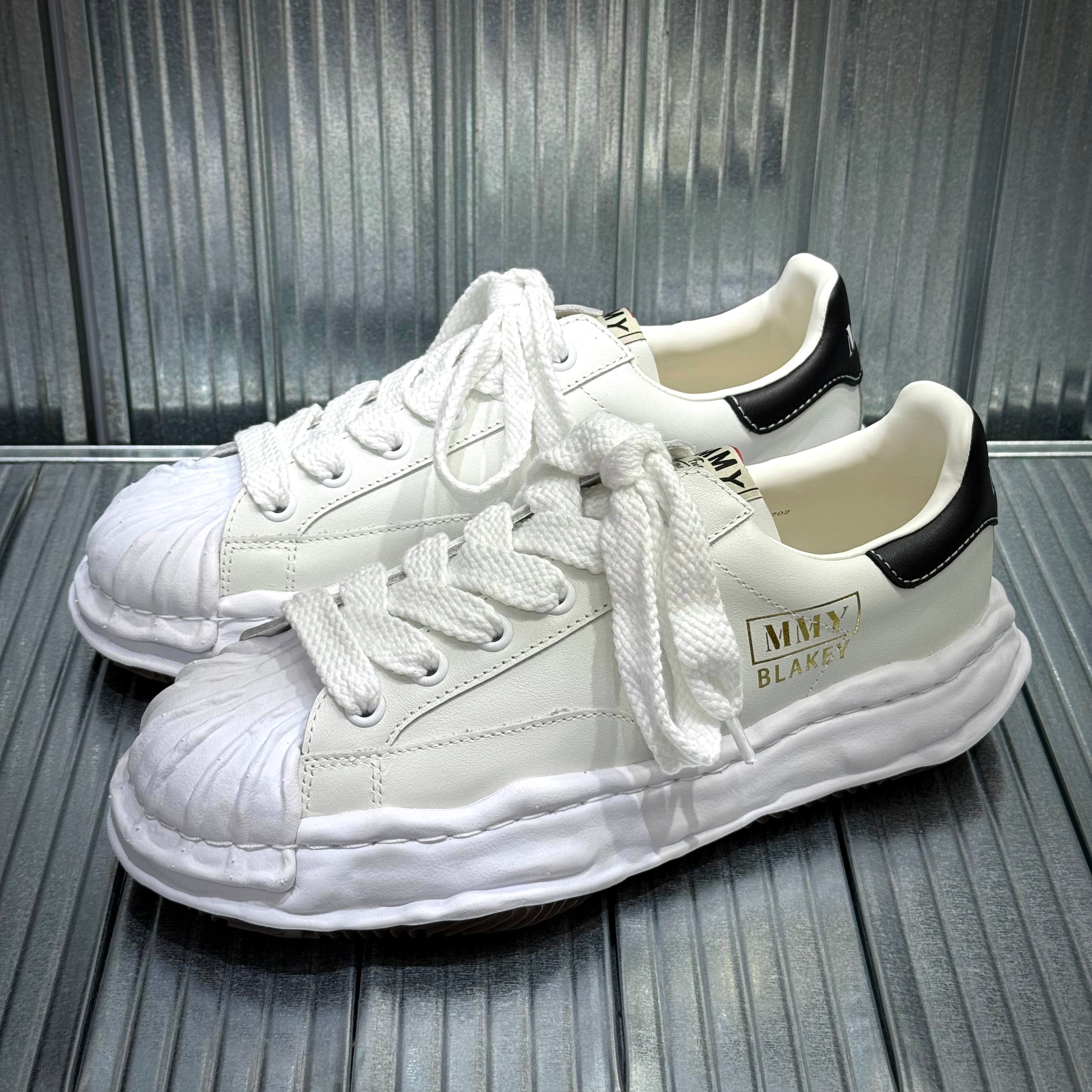 Maison Mihara Yasuhiro MMY BLAKEY OG Leather A06FW702 White
