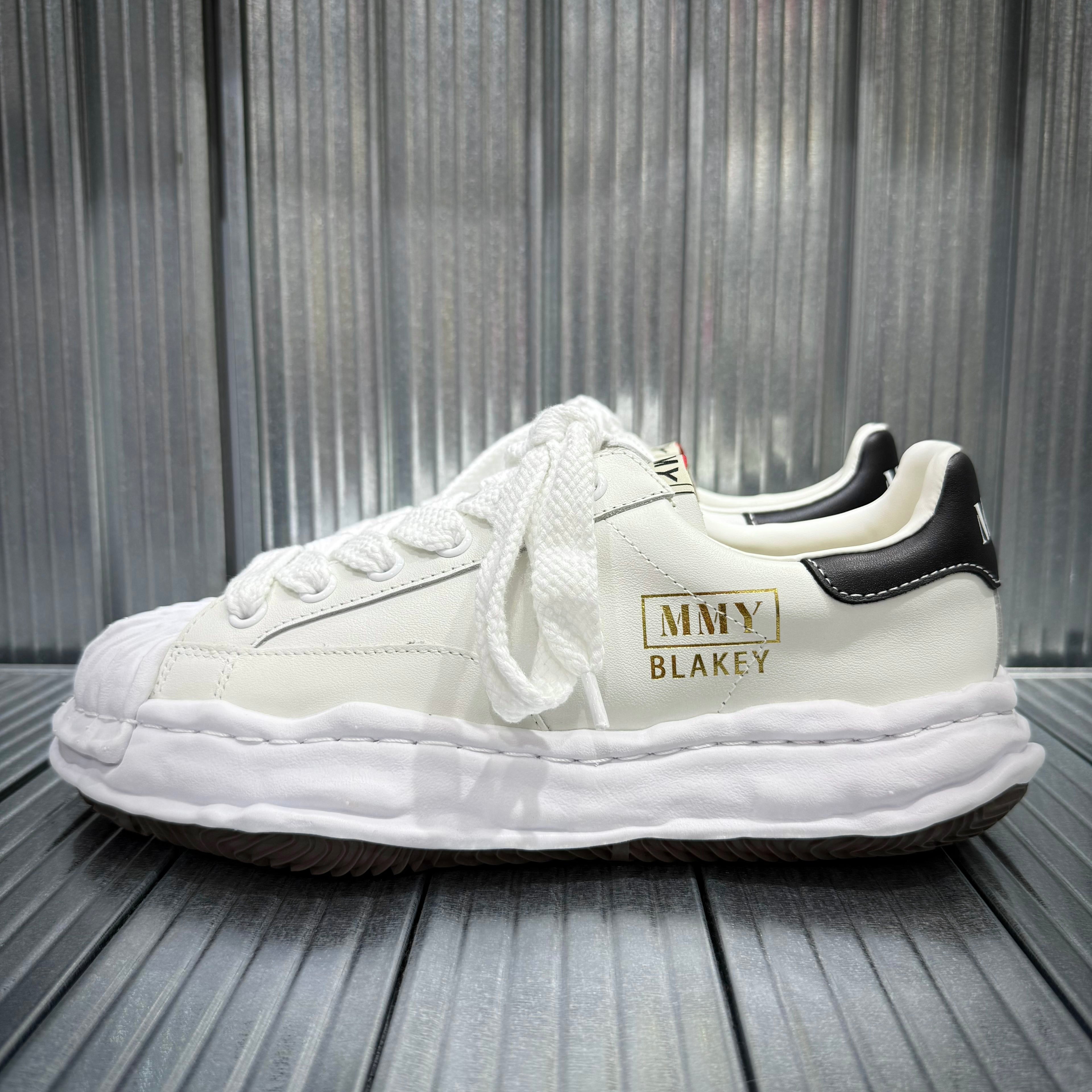 Maison Mihara Yasuhiro MMY BLAKEY OG Leather A06FW702 White