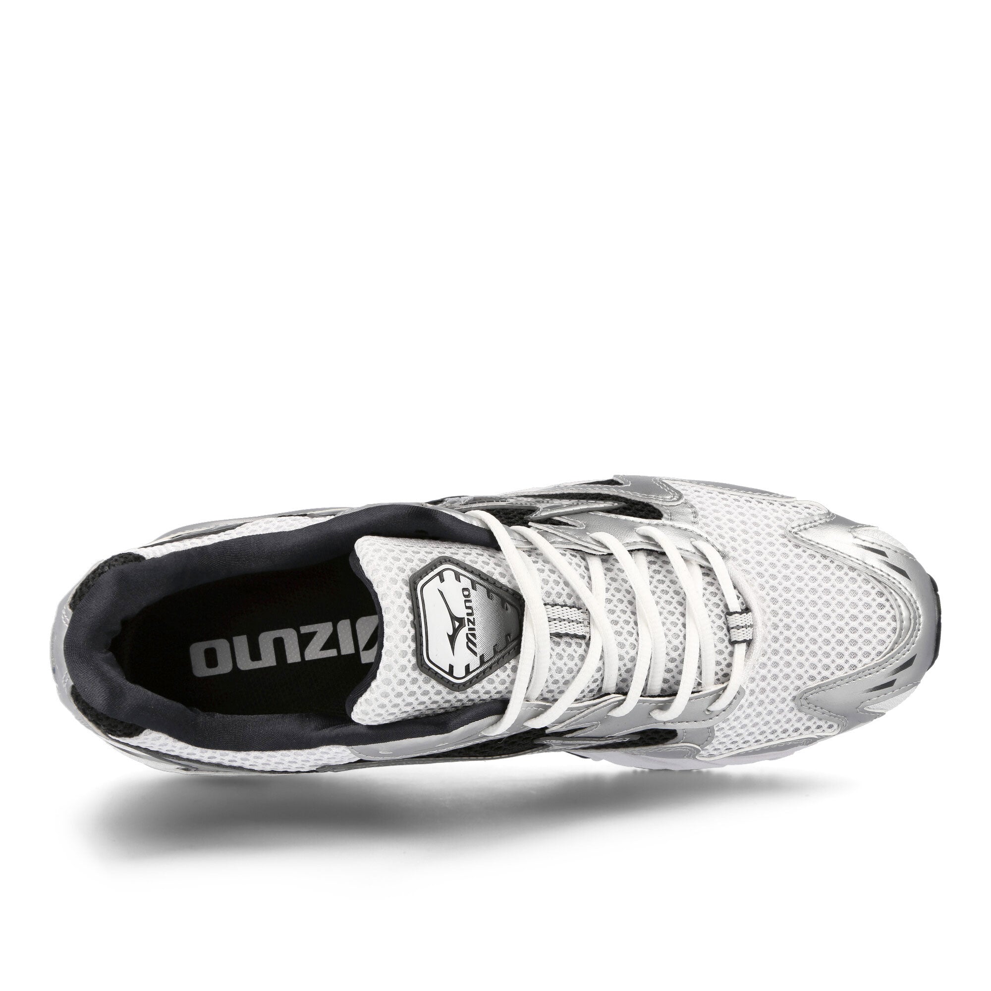 Mizuno Wave Rider 10 - White Silver Black