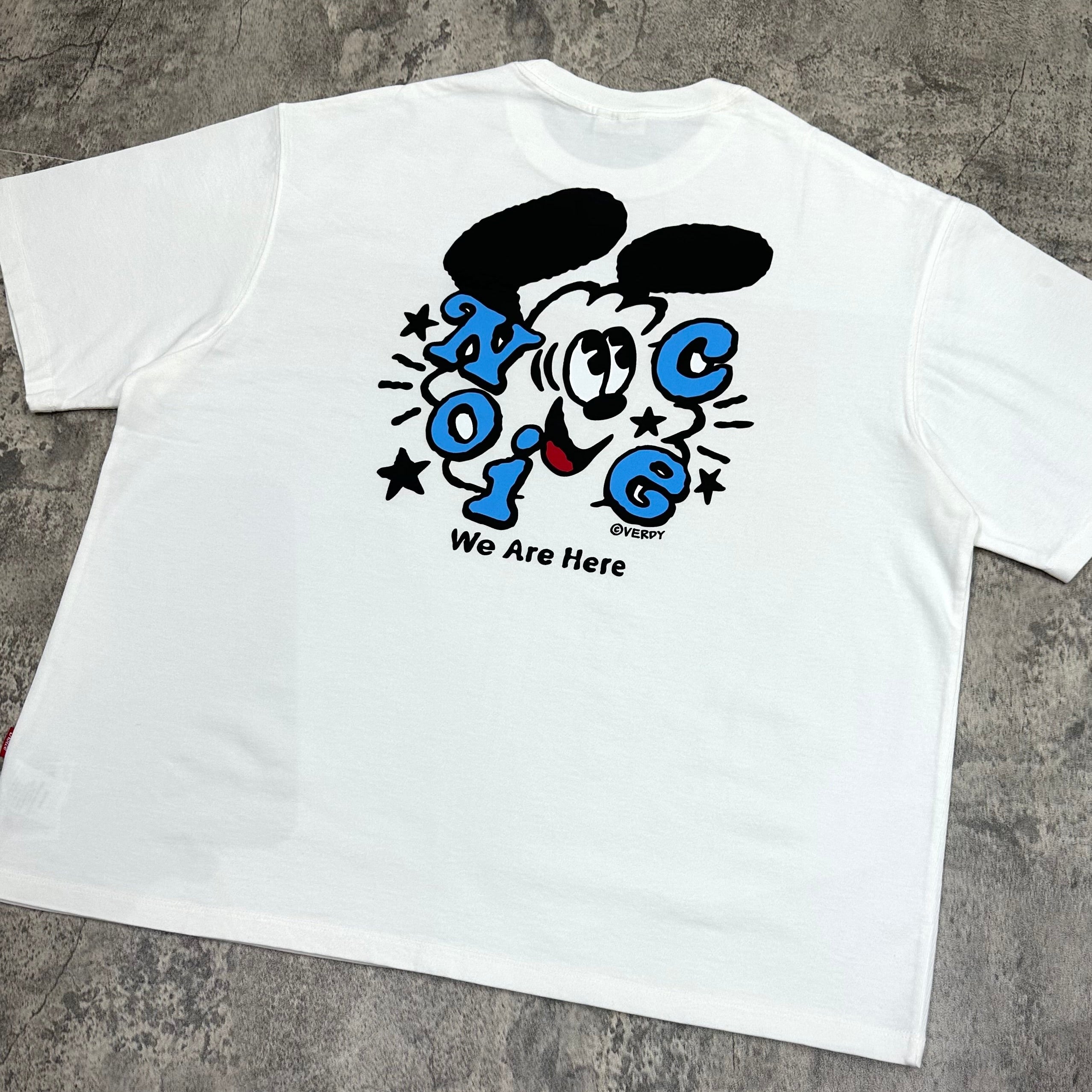 NOICE x Verdy Vick T-Shirt white logo