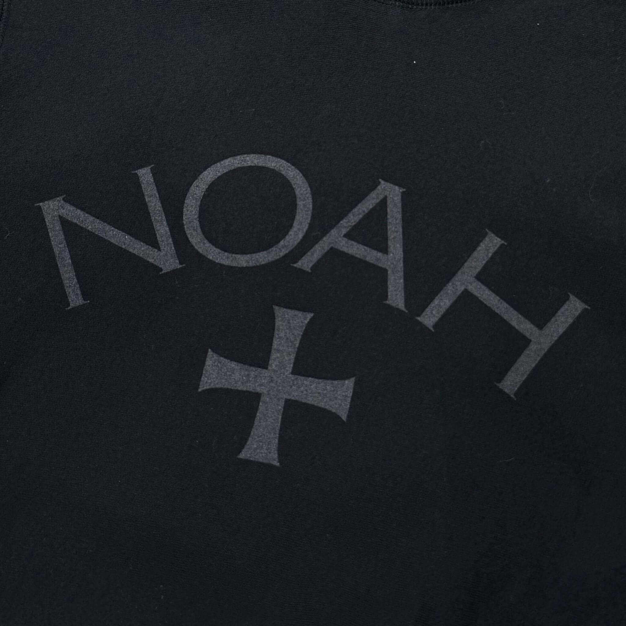 Noah Core Logo Hoodie - Tonal Black | In stock