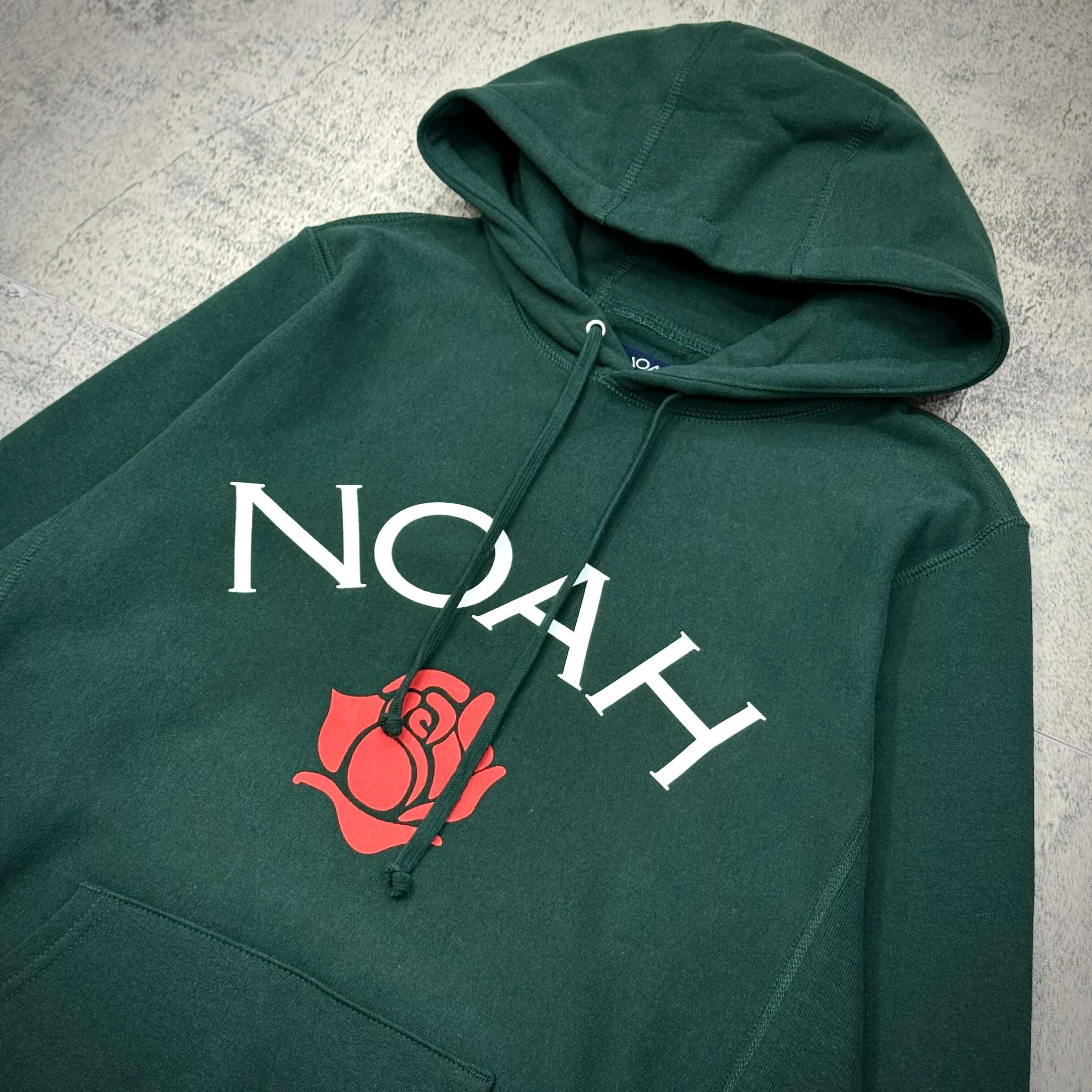 Noah NY Rose Logo Hoodie - Pine Grove | In stock – WEAR43WAY