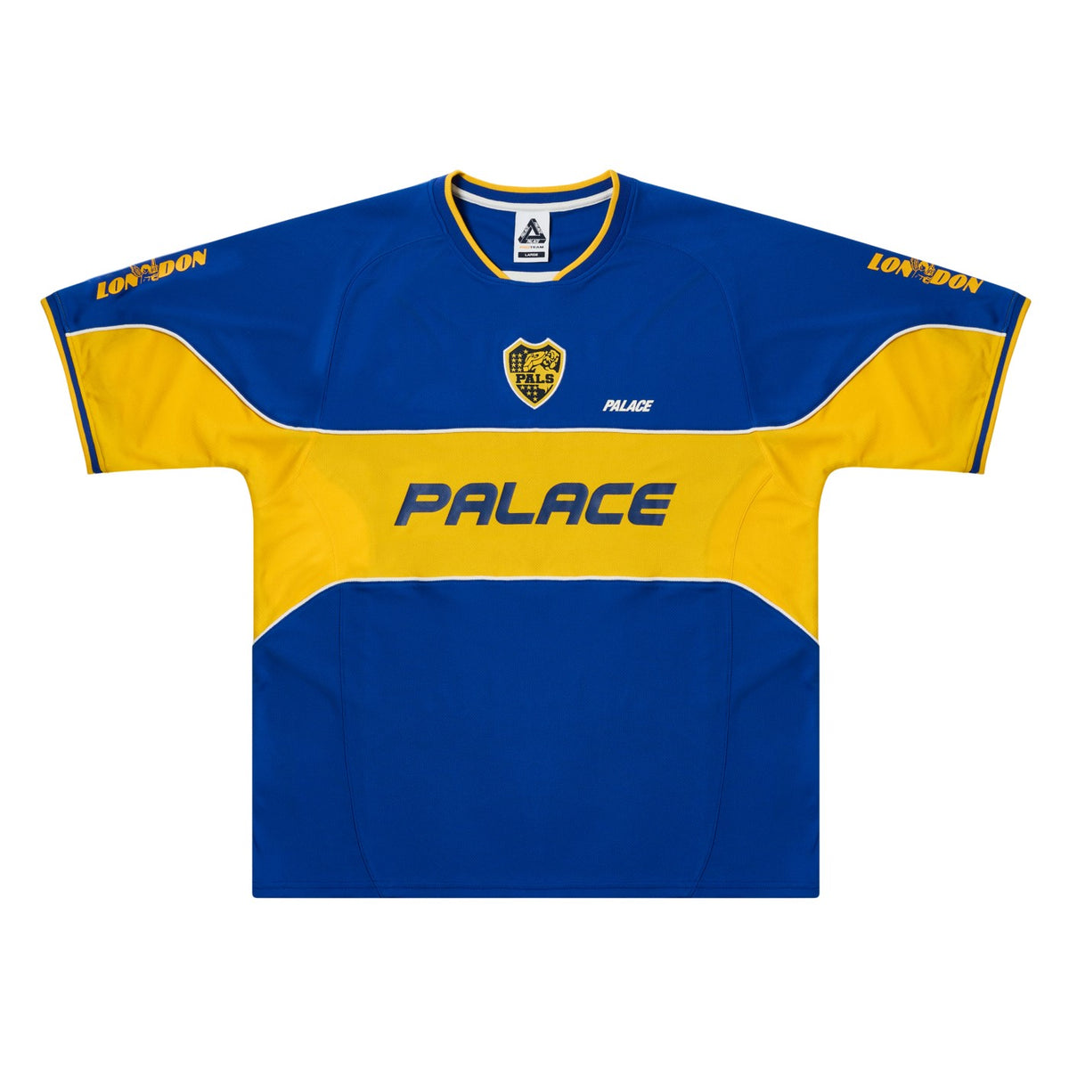 【おすすめ】 PALACEPALAMATJERSEYBLUEYELLOW_ ウェア
