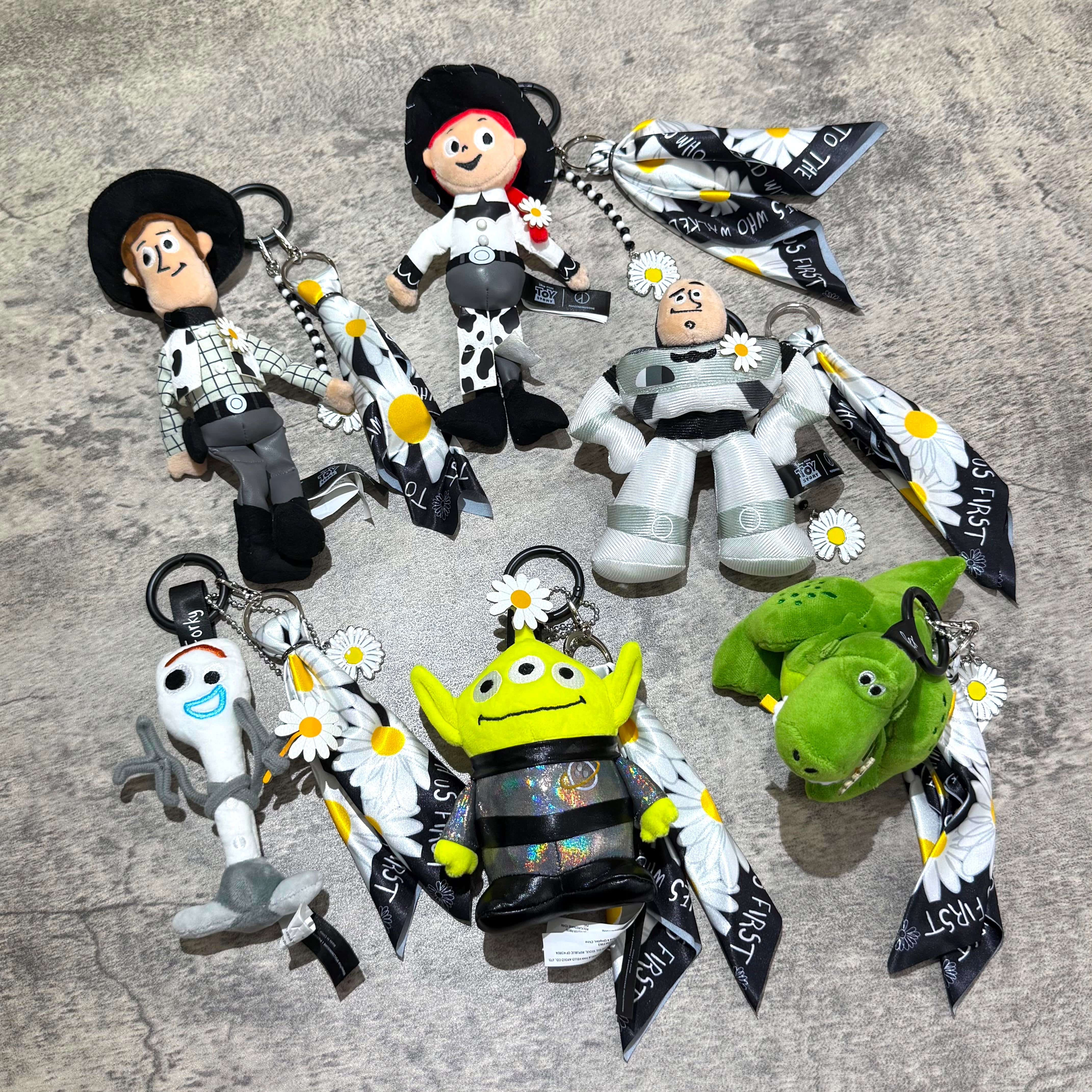 PEACEMINUSONE x Toy Story The First Fan - Plush Keyring 盲盒 (已開) [現貨]