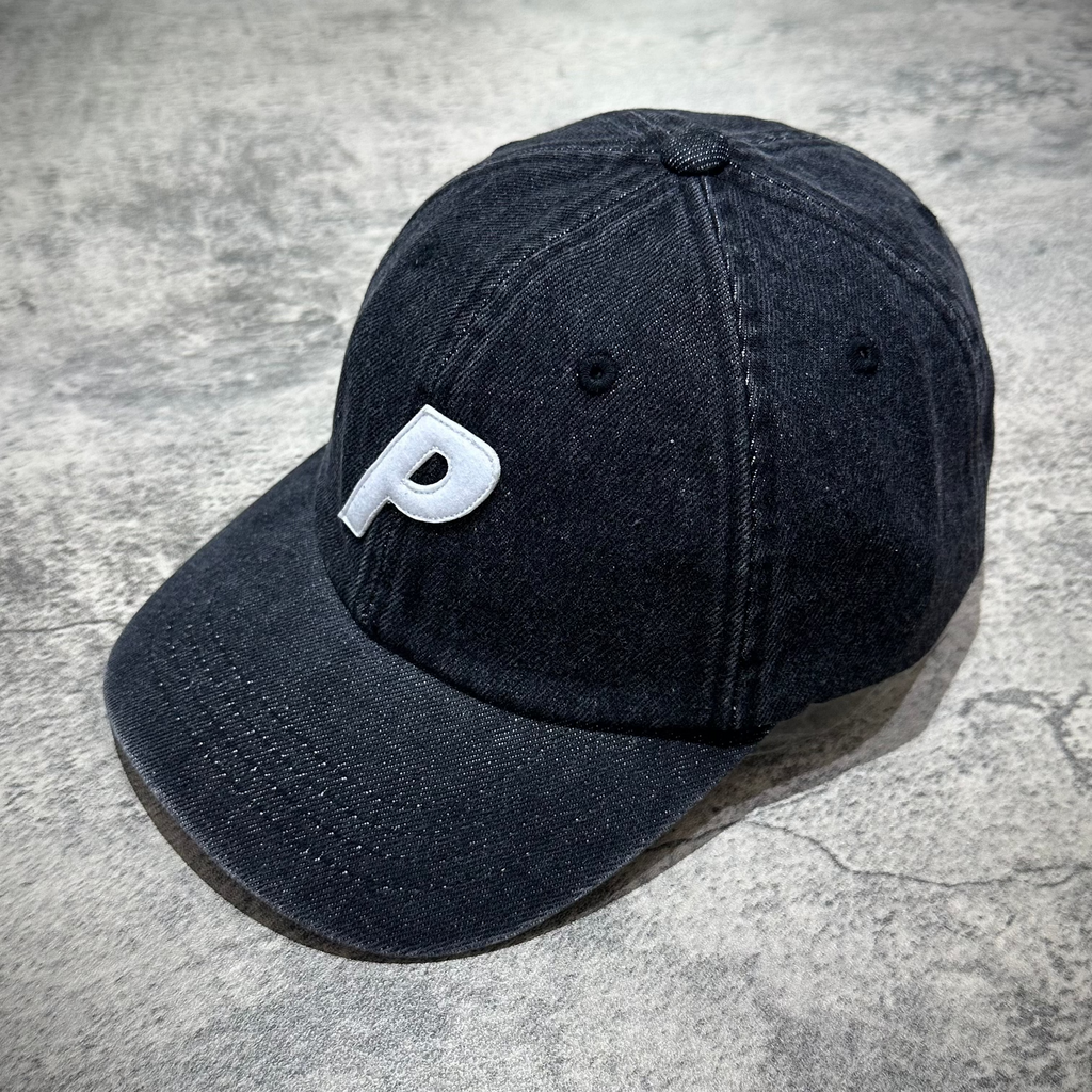 Palace Demin P 6 Panel - Black | In stock