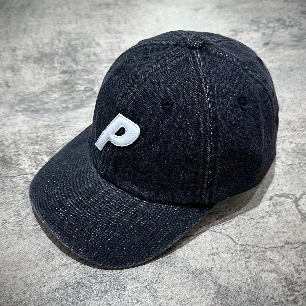 Palace Demin P 6 Panel - Black | In stock