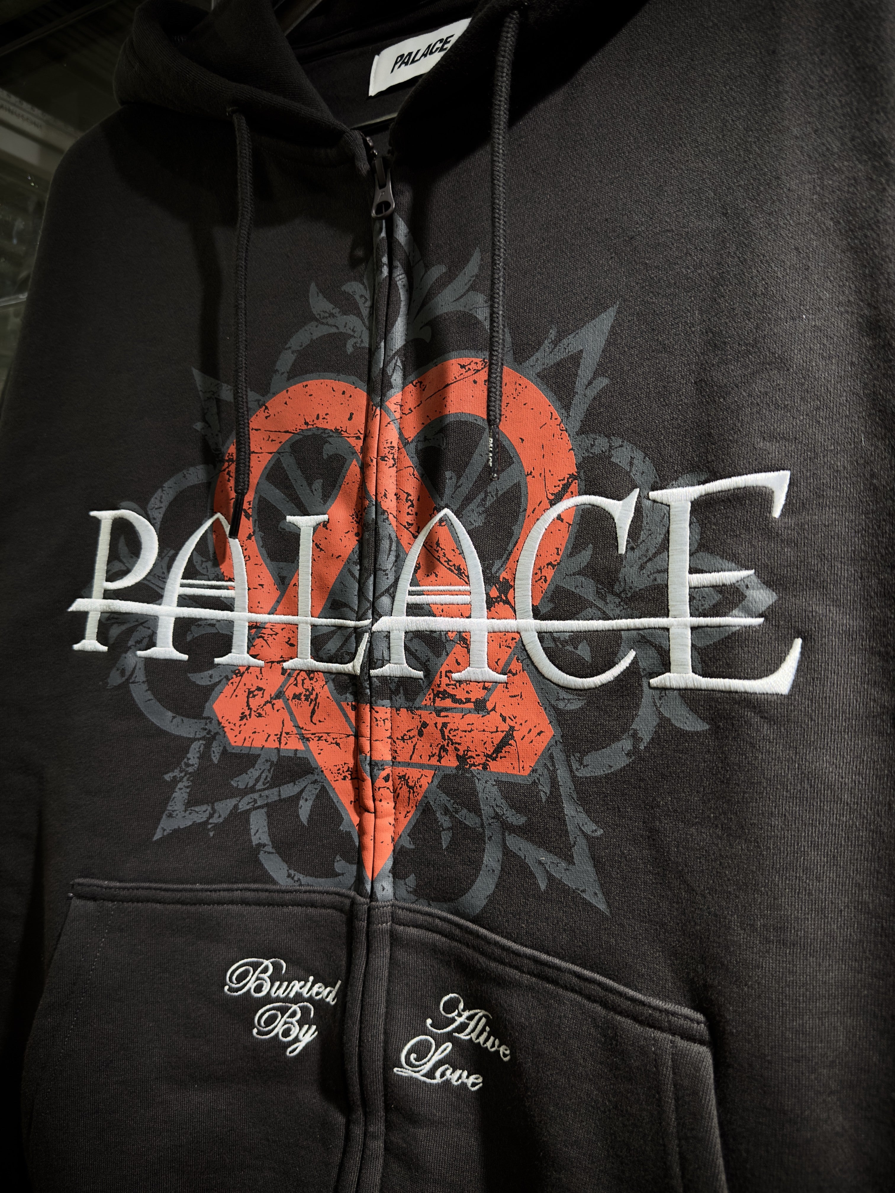 Palace Tri Gram Hood - Black