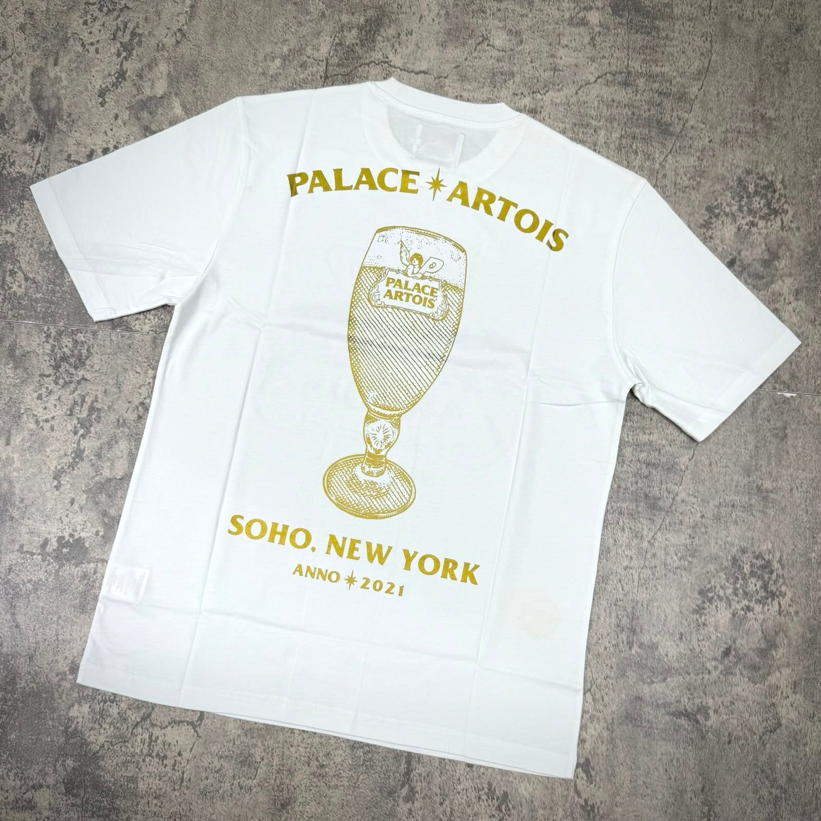 現貨 Palace x Stella Artois Chalice T-shirt - White