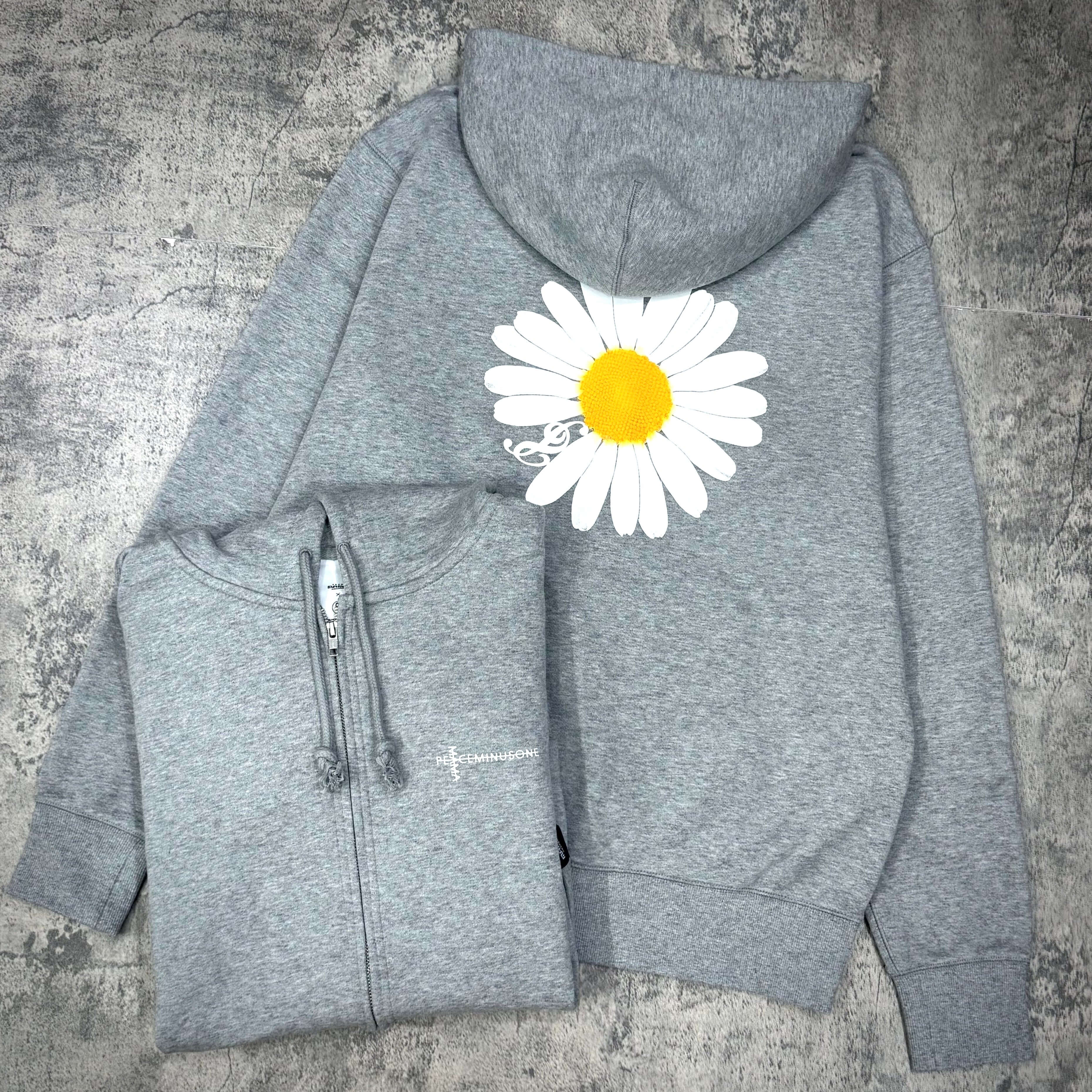 GDRAGON PEACEMAMAONE 2025 フーディ グレー MAMA Peaceminusone G Dragon x 2025 MAMA Awards Zip Up