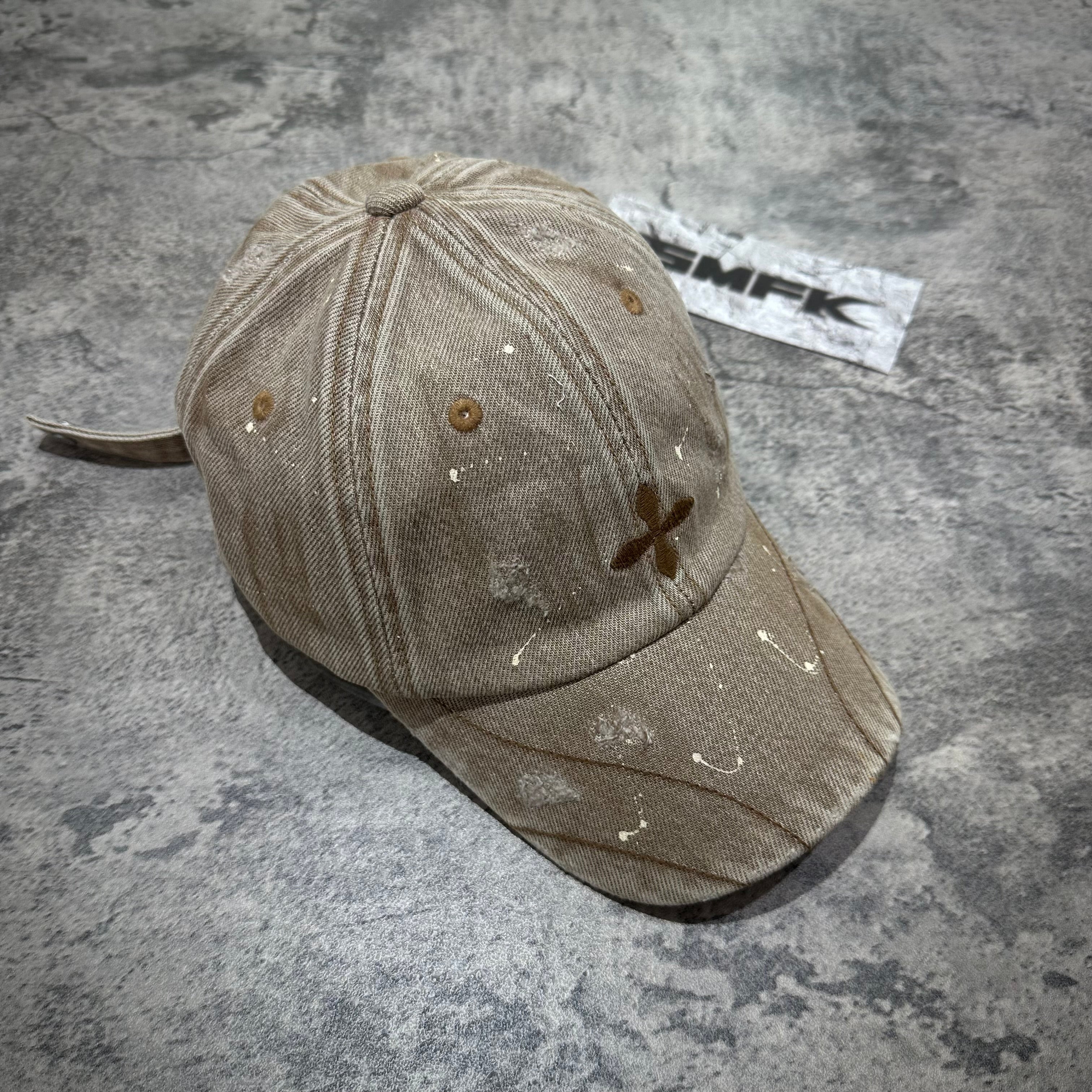 SMFK Denim Baseball Cap wild cowboy brown