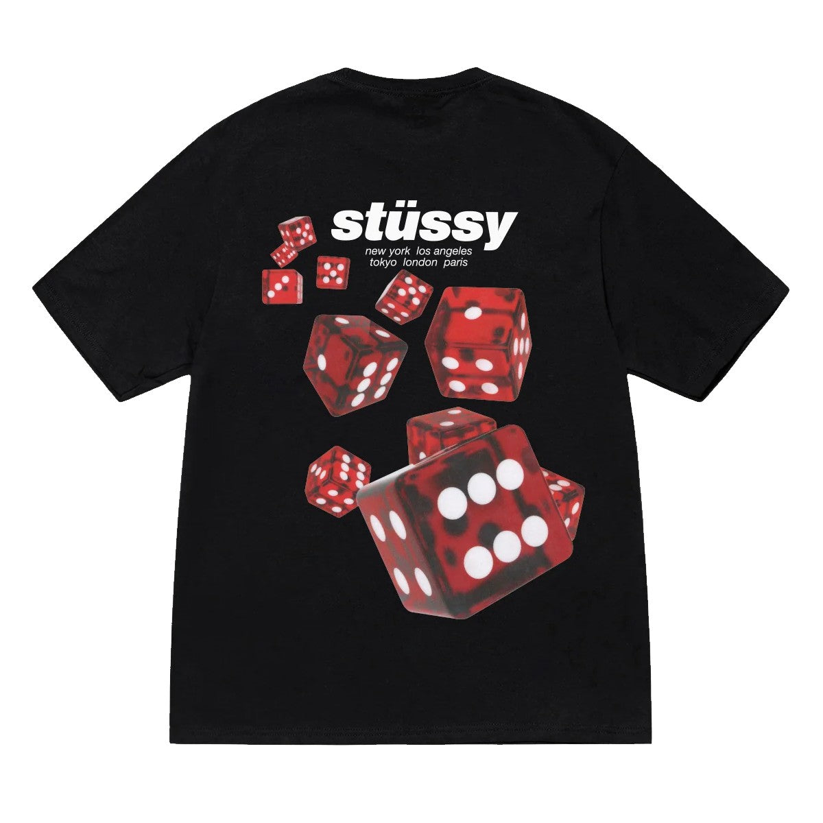 Stussy Rollers Tee - Black