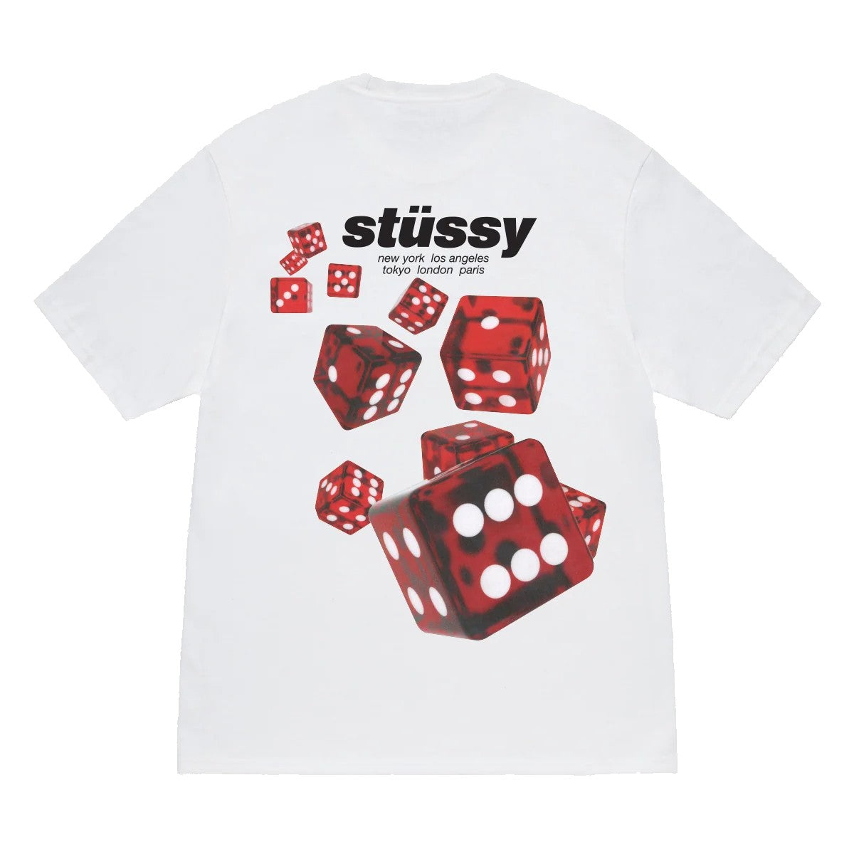 Stussy Rollers Tee - White