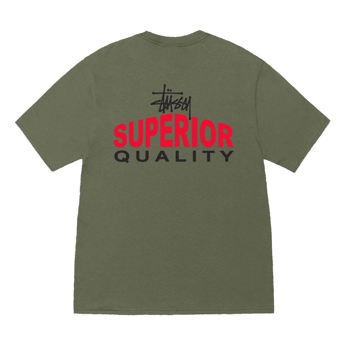 Stussy Superior Quality Tee - Olive