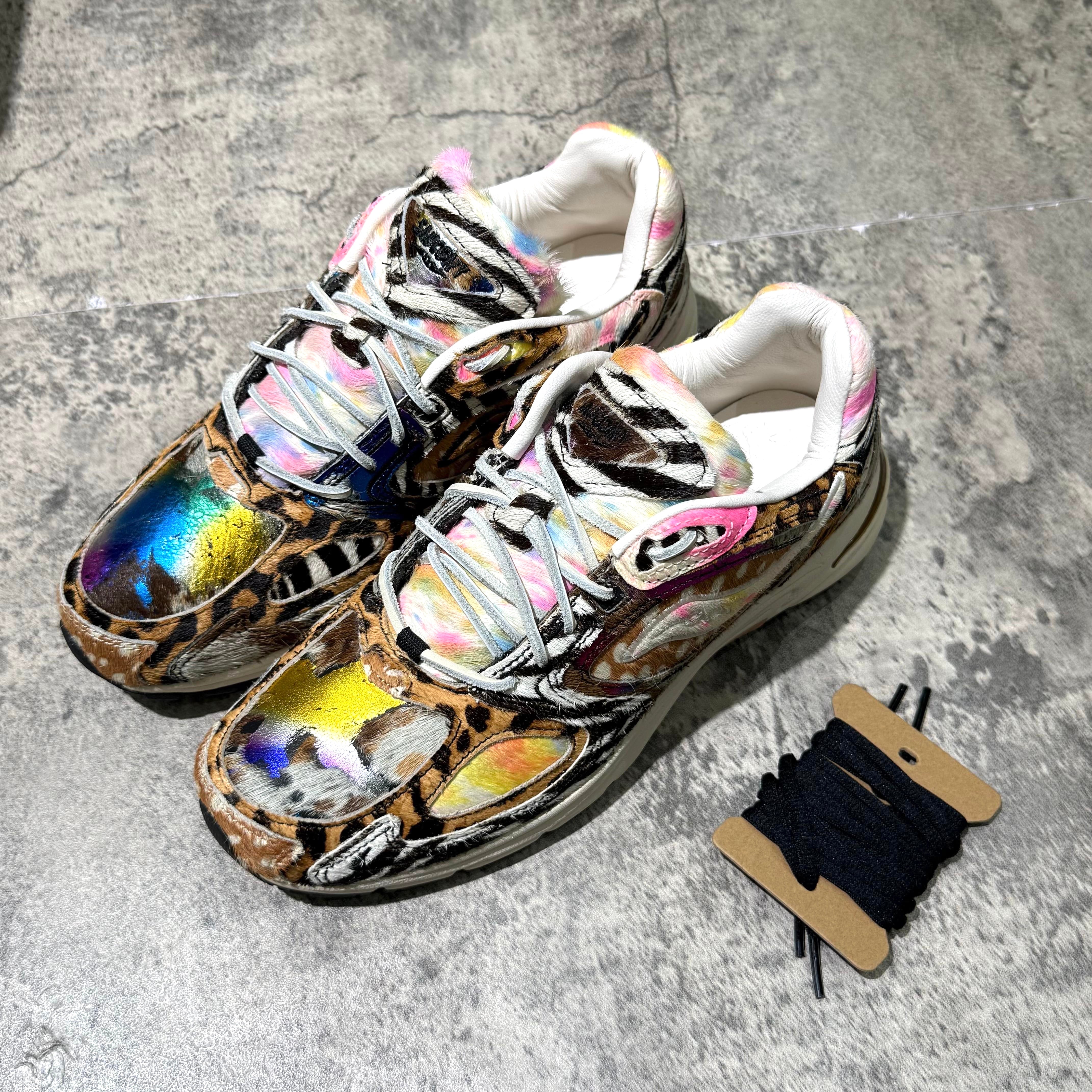 Saucony x Westside Gunn Grid Jazz 9 Awesome God sneakers featuring vibrant colors and unique design. wear43way