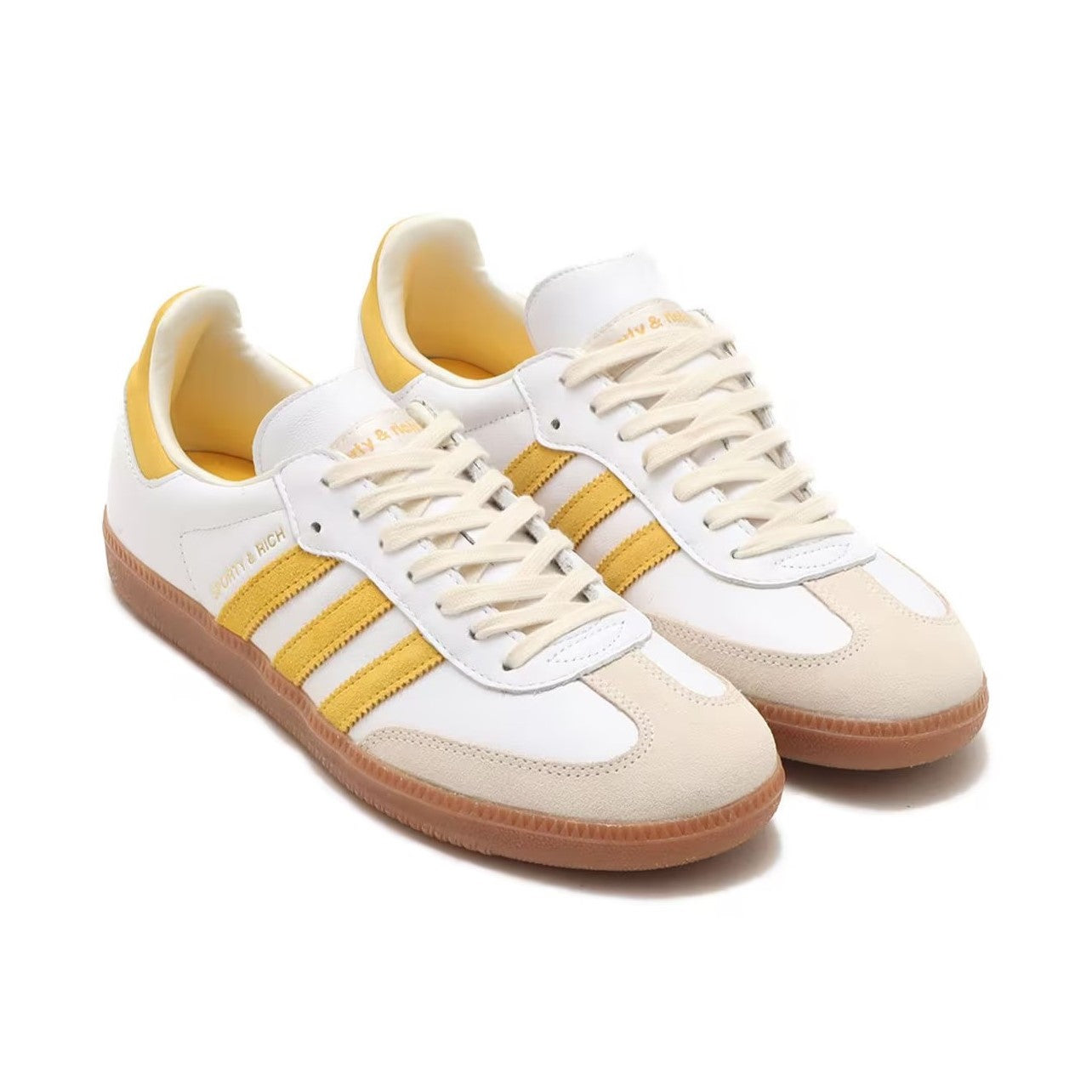 Sporty & Rich x Adidas Originals Samba OG - White Bold Gold