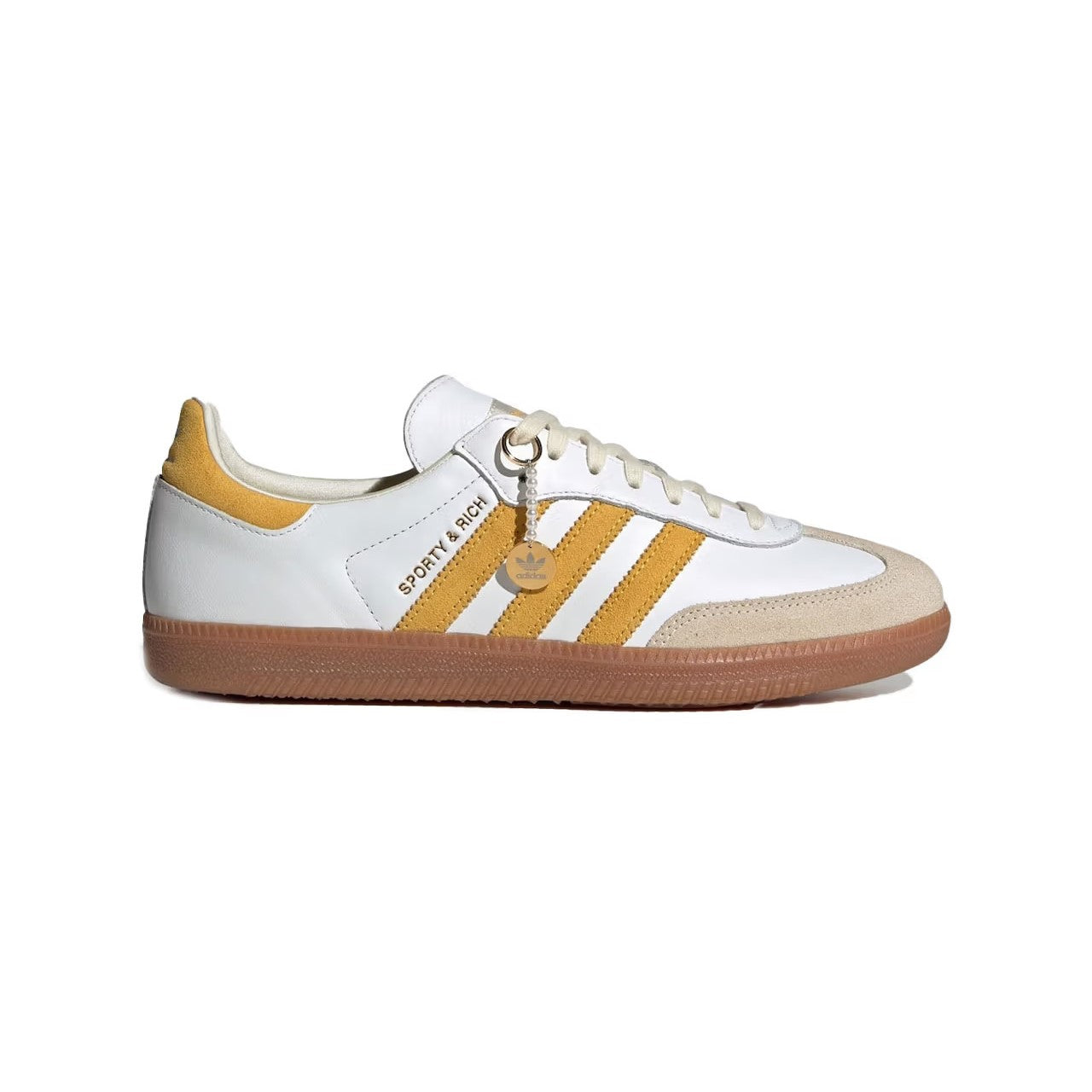 Sporty & Rich x Adidas Originals Samba OG - White Bold Gold