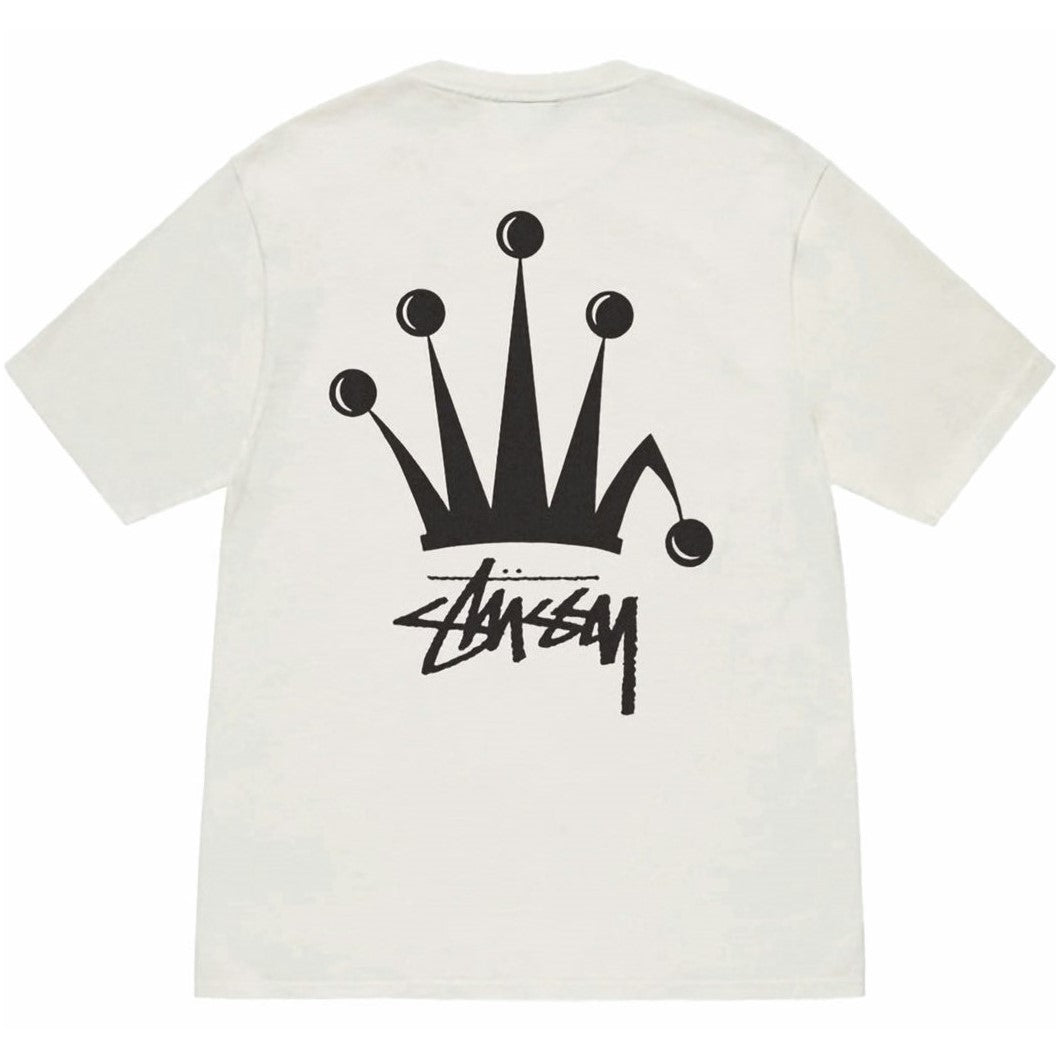 Stussy Regal Crown Pigment Dyed Tee - Natural