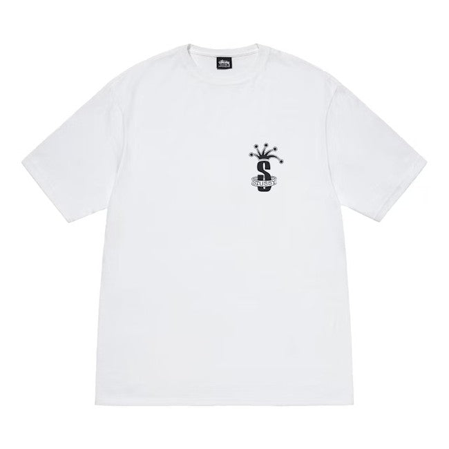 Stussy Crown Band Tee - White