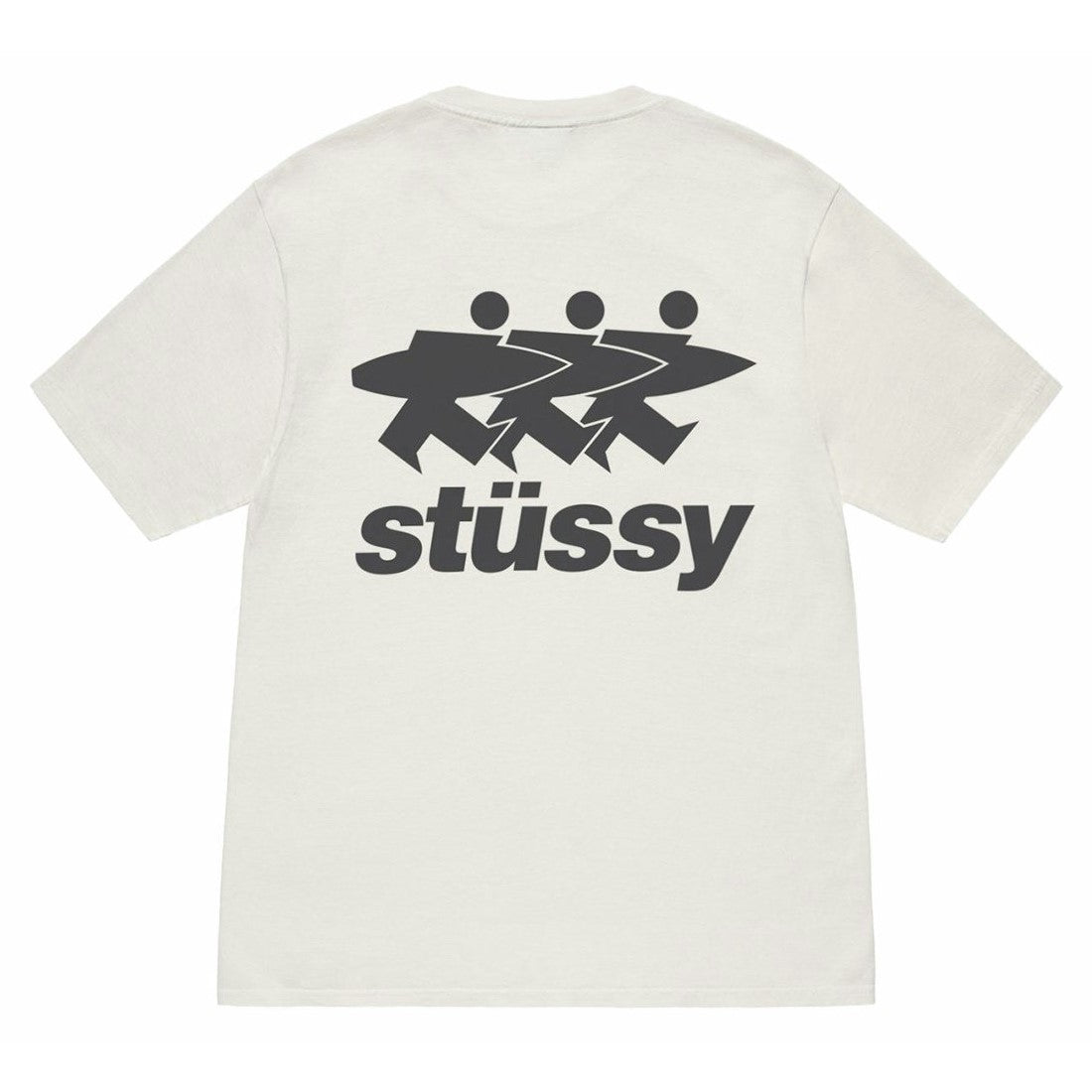 Stussy Surfwalk Pigment Dyed Tee - Natural