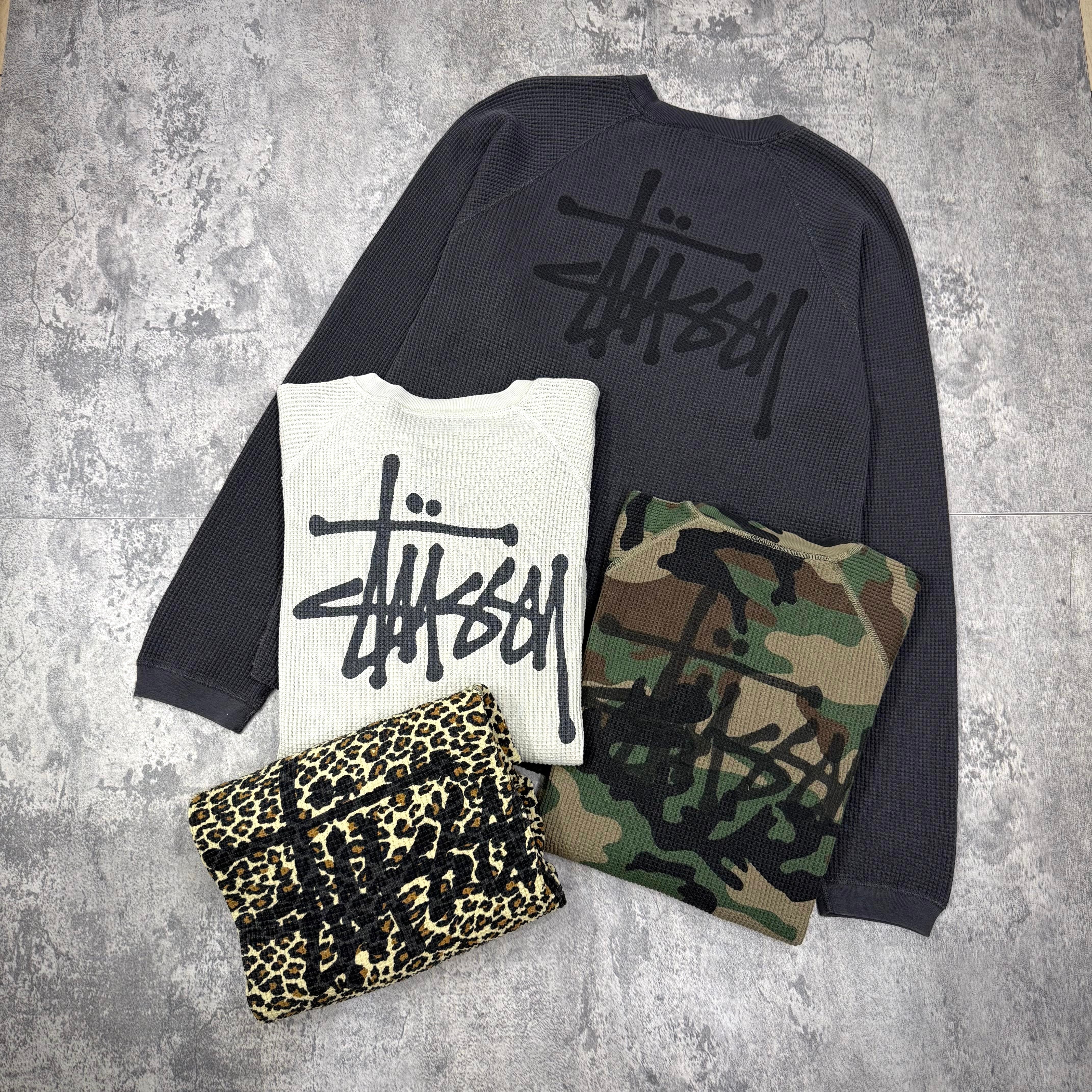 Stussy Basic Raglan Thermal LS Crew | In stock – WEAR43WAY