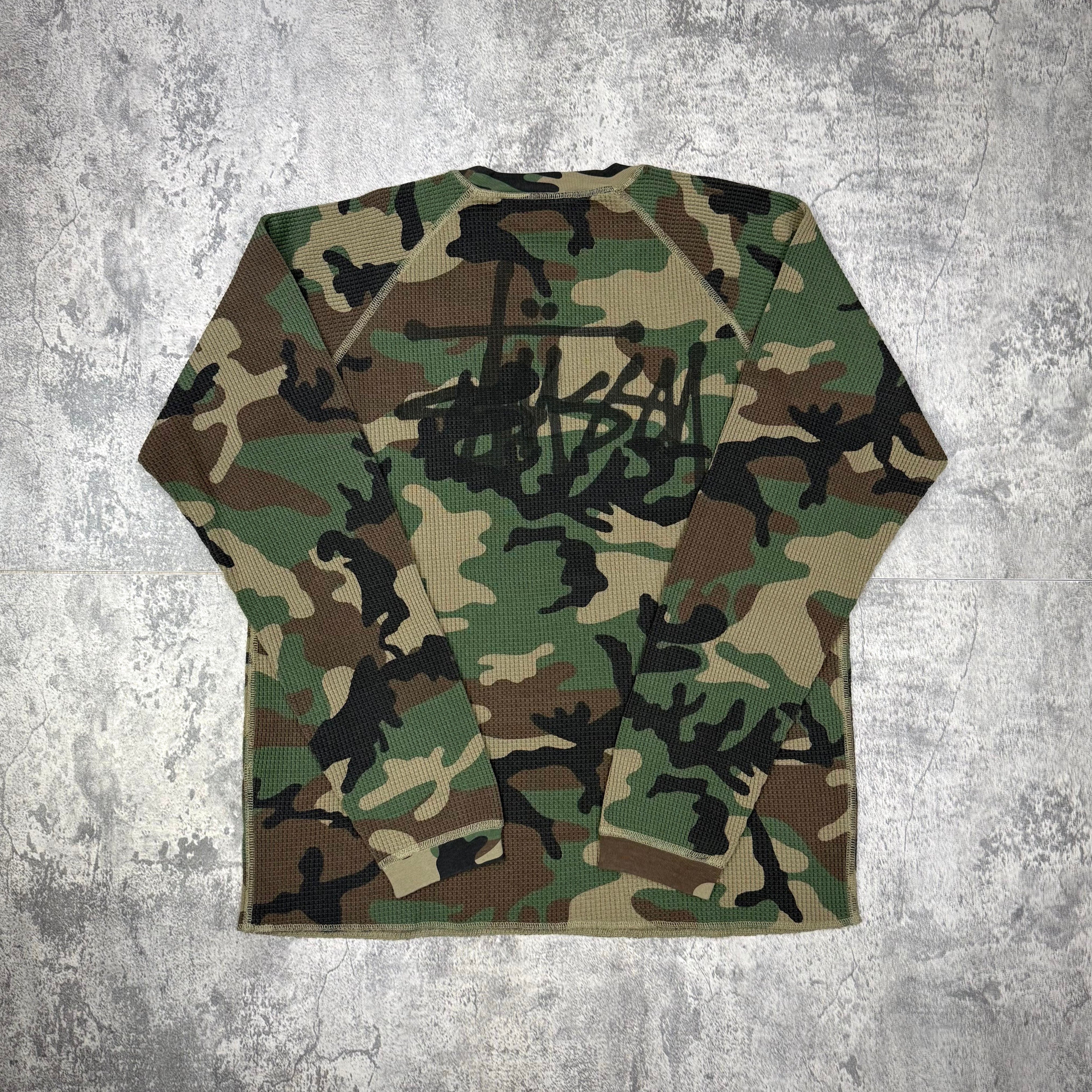 Stussy Basic Raglan Thermal LS Crew | In stock – WEAR43WAY