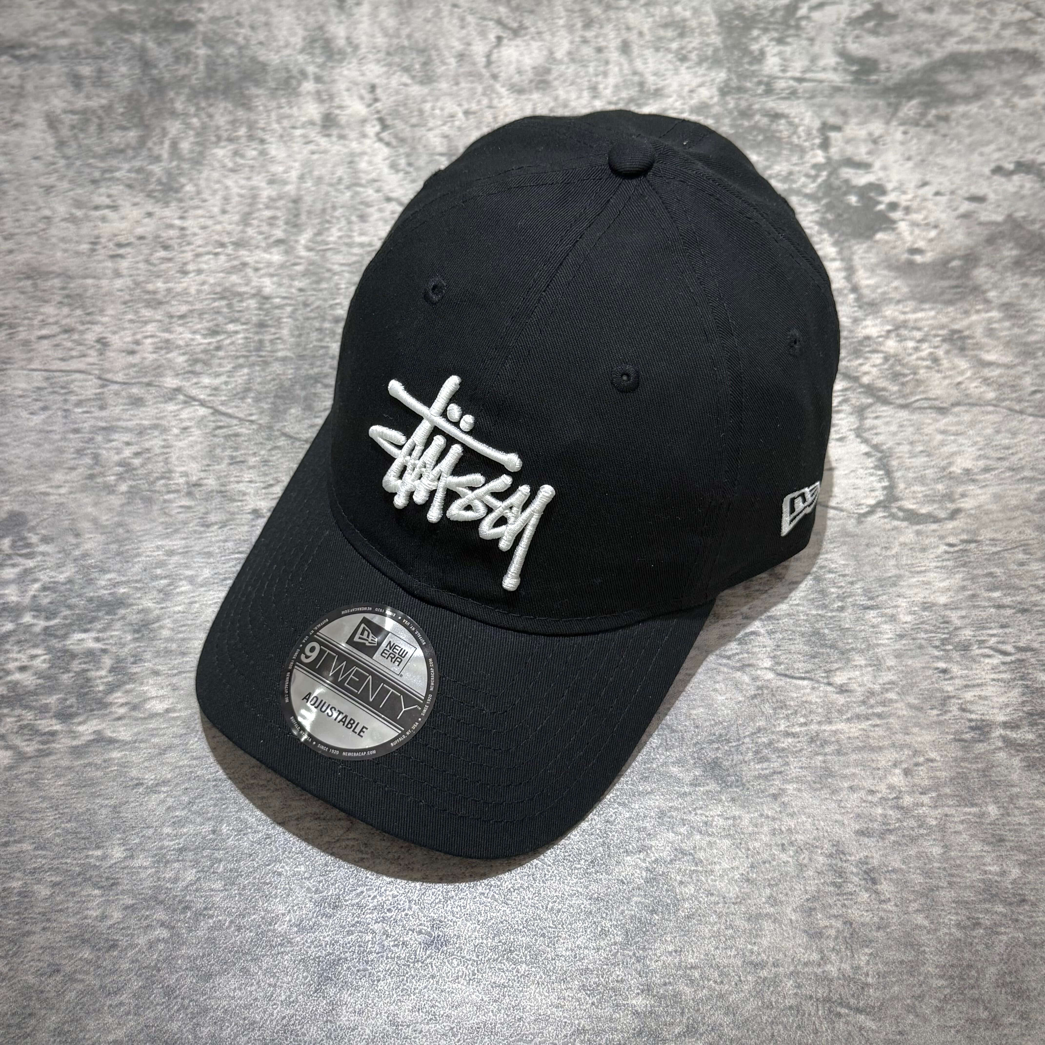 Stussy New Era 9Twenty Basic Strapback - Black | In stock
