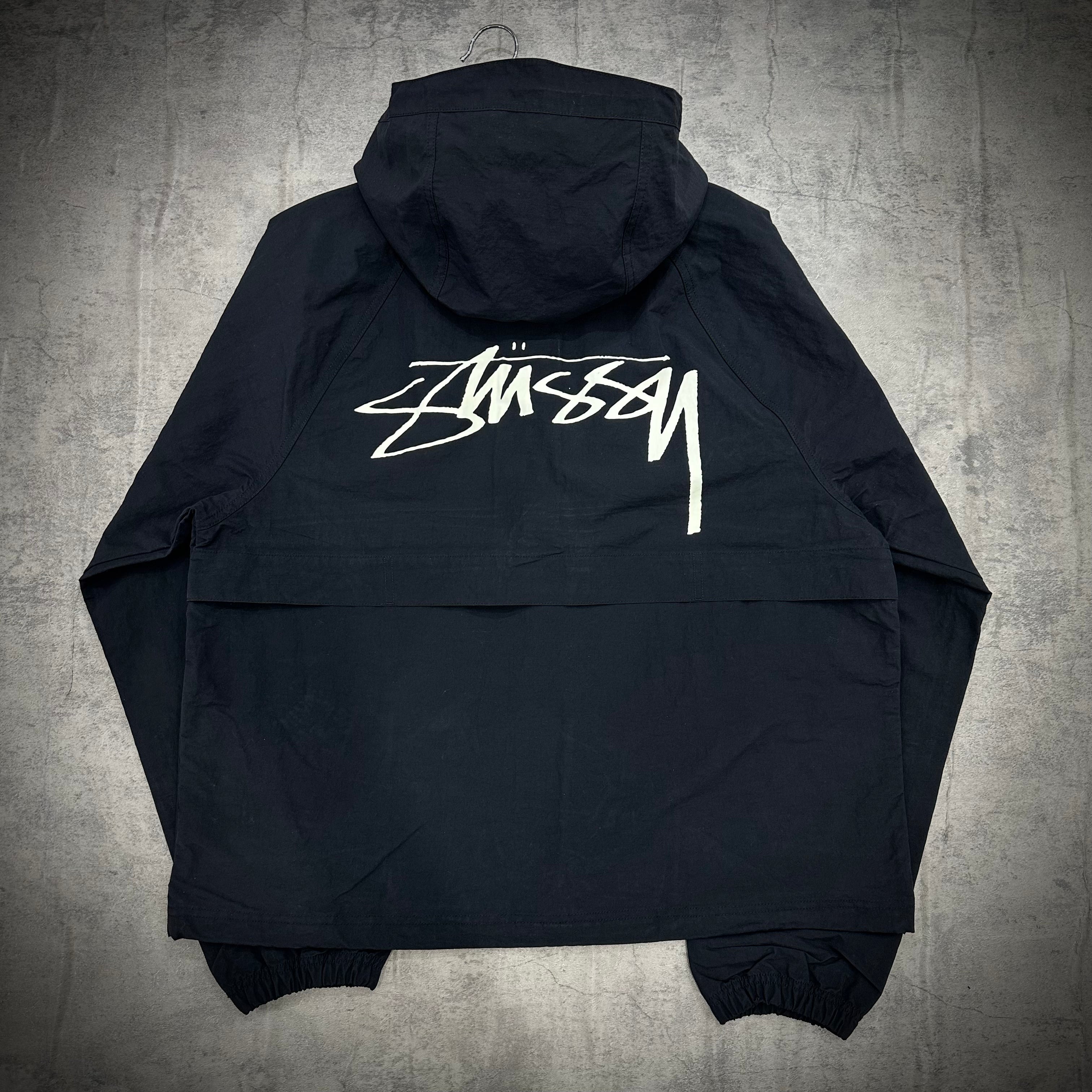 Stussy Nylon Beach Shell fw25 - Black back