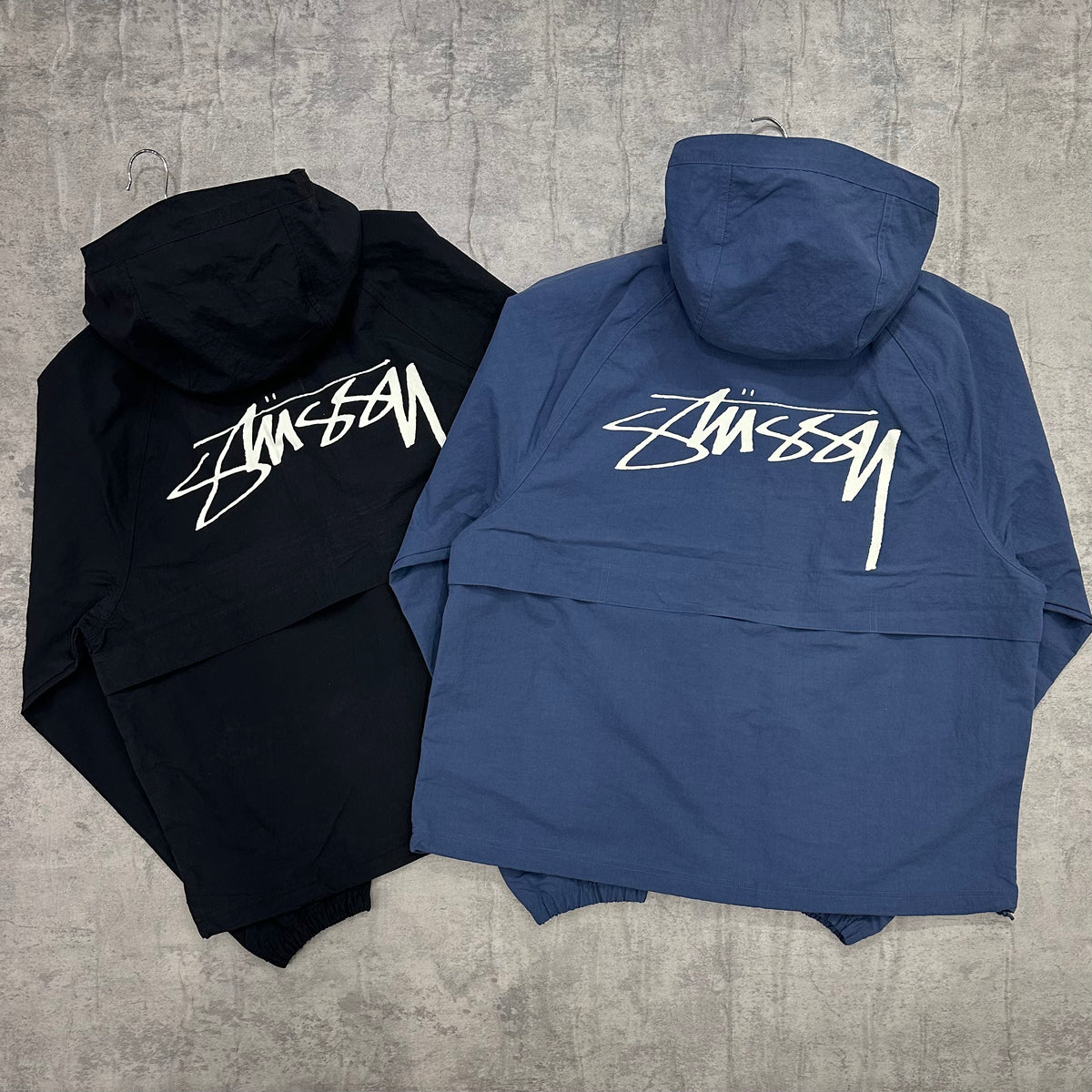 Stussy Nylon Beach Shell - Navy / Black | In stock – WEAR43WAY