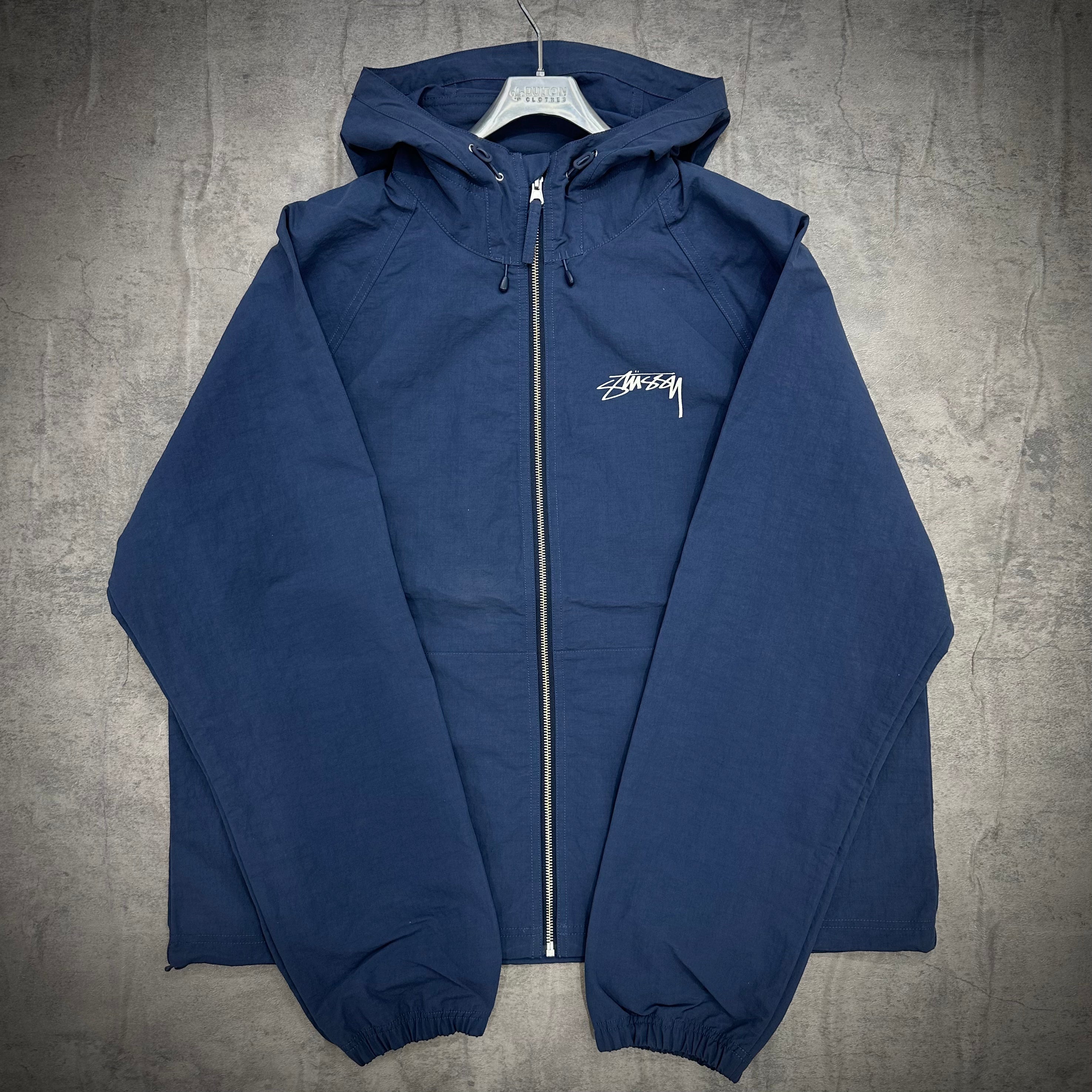 Stussy Nylon Beach Shell fw25 - Navy front