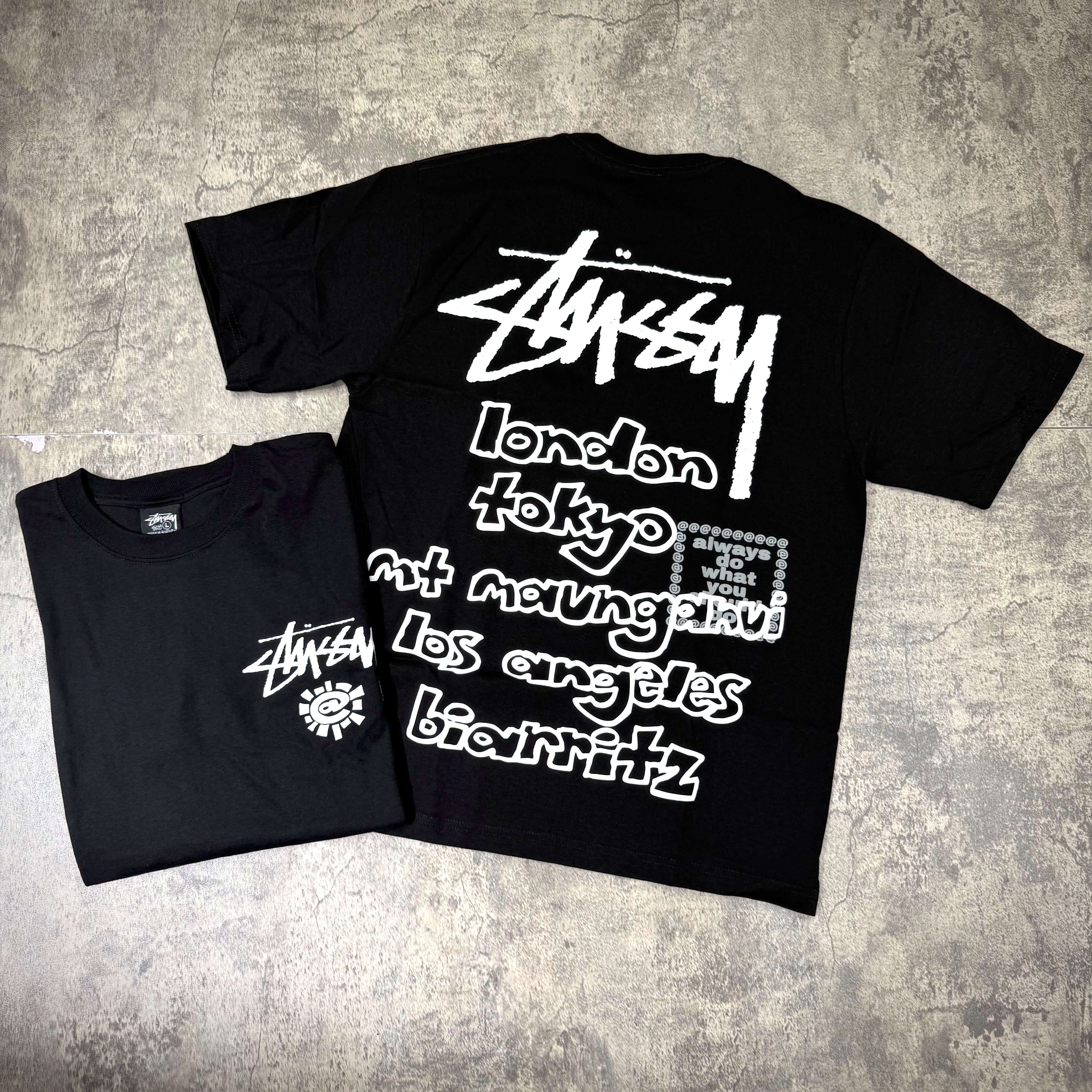 トップス Stussy x Always Do What You Should Do Stussy x Always Do What You Should Do World Tour Tee