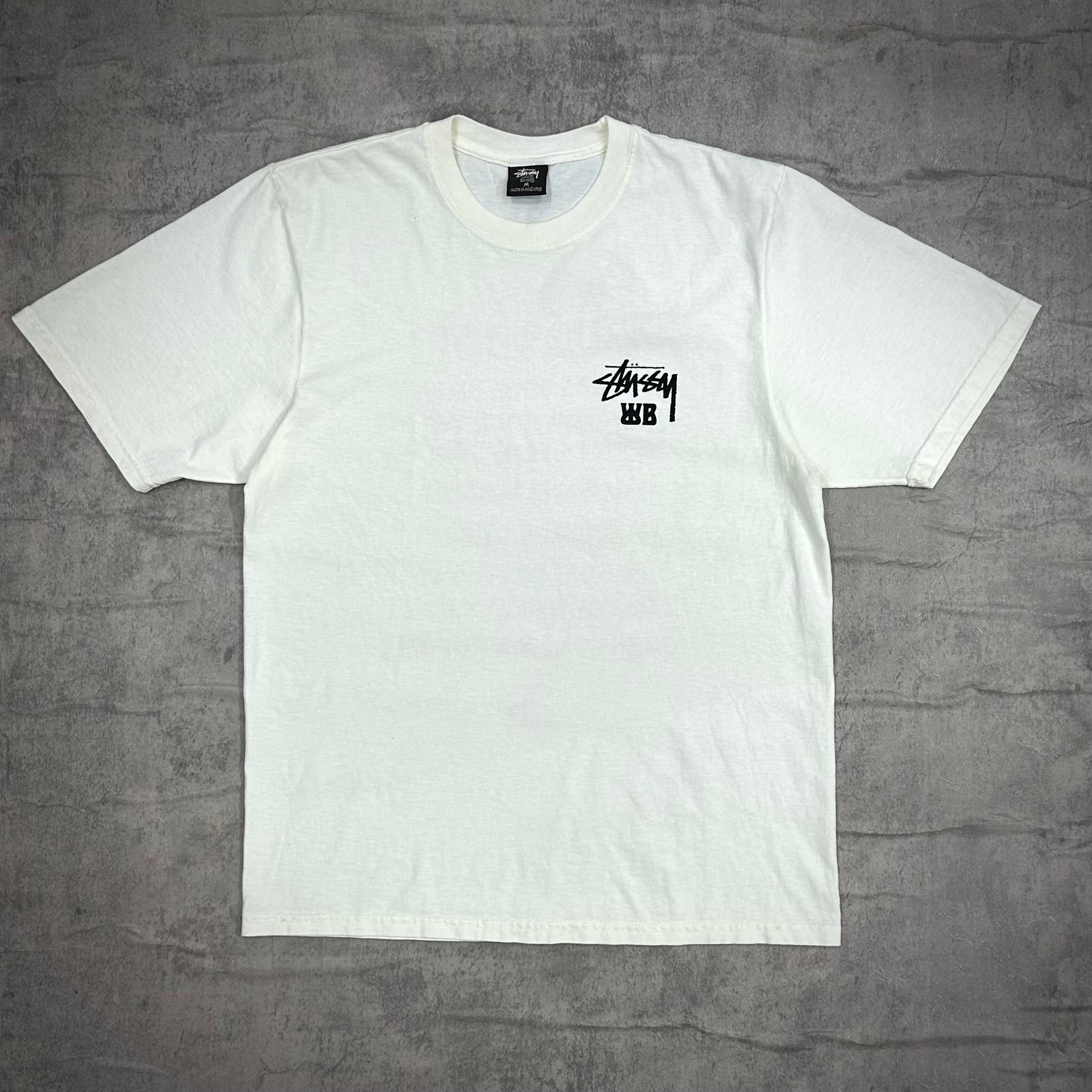 Stussy x Wales Bonner Ocean Song Tee  Ivory front