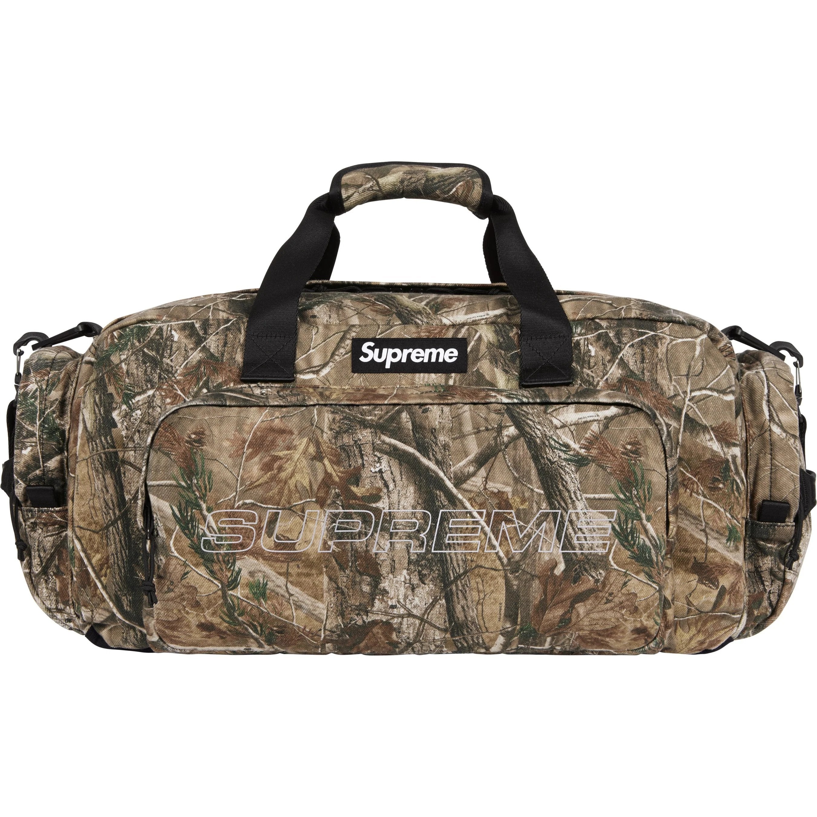 Supreme Denim Duffle Bag FW25 Realtree AP Camo