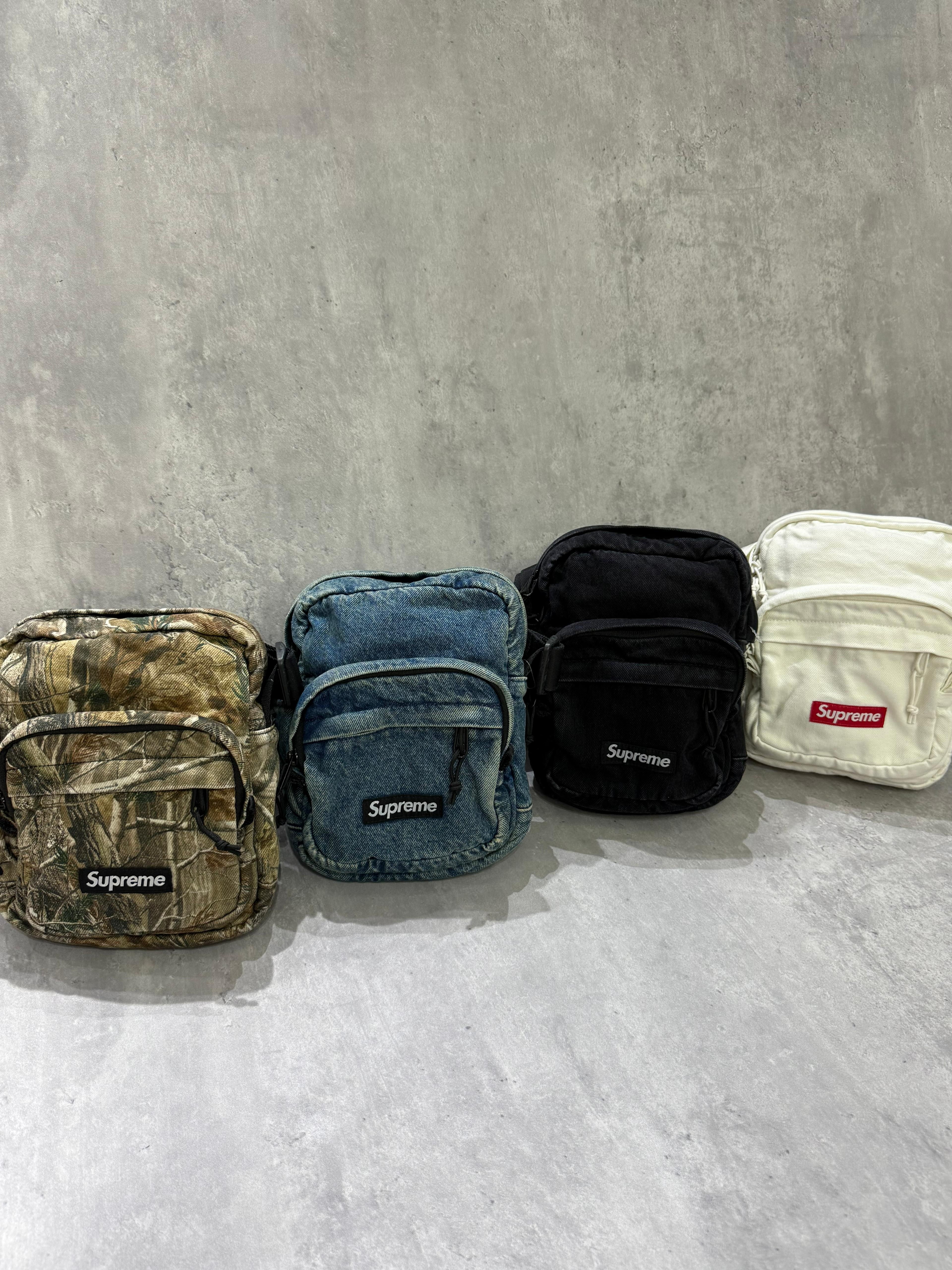 Supreme Denim Shoulder Bag FW25