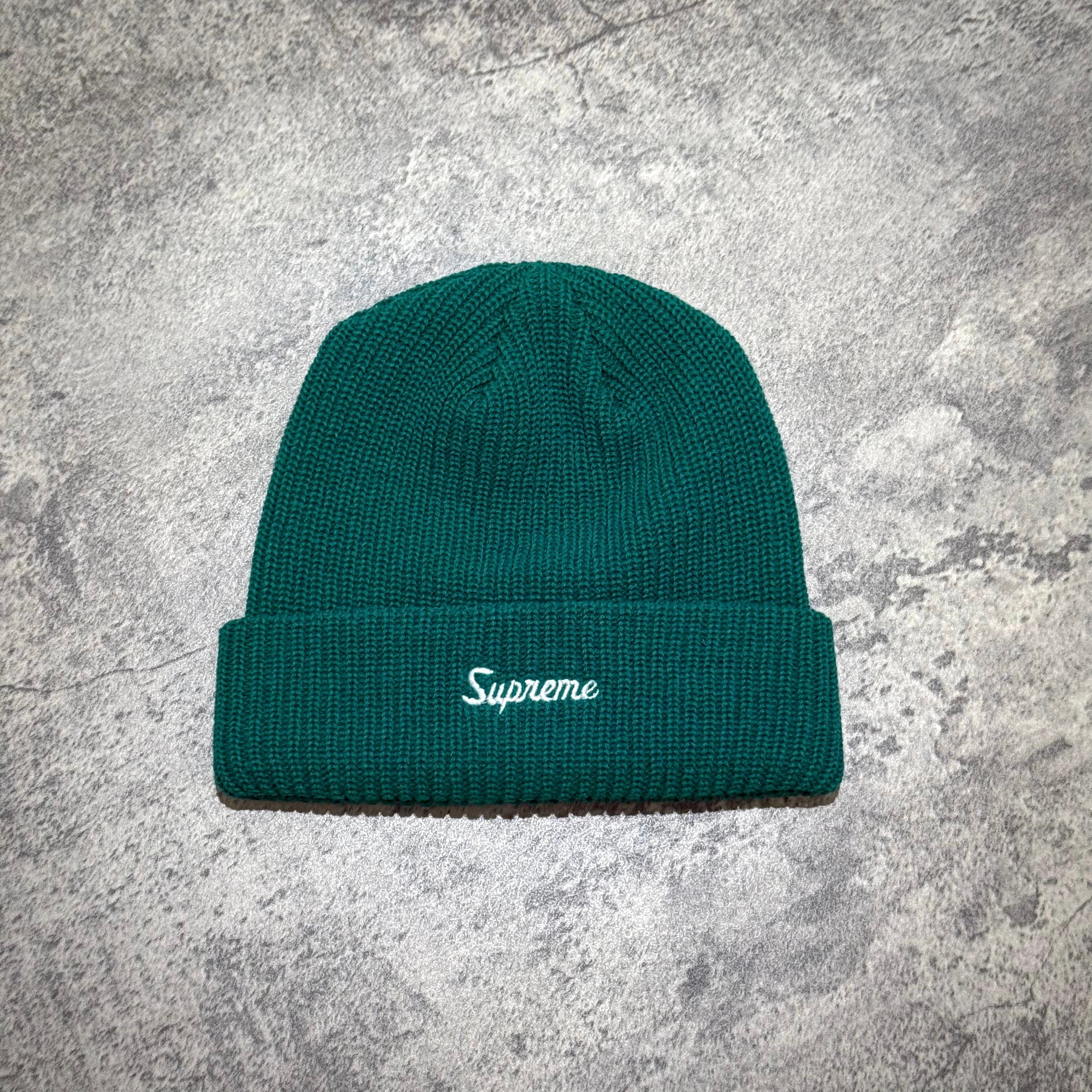 希少 Supreme Loose Gauge Beanie 緑 Supreme Loose Gauge Beanie | In stock – WEAR43WAY