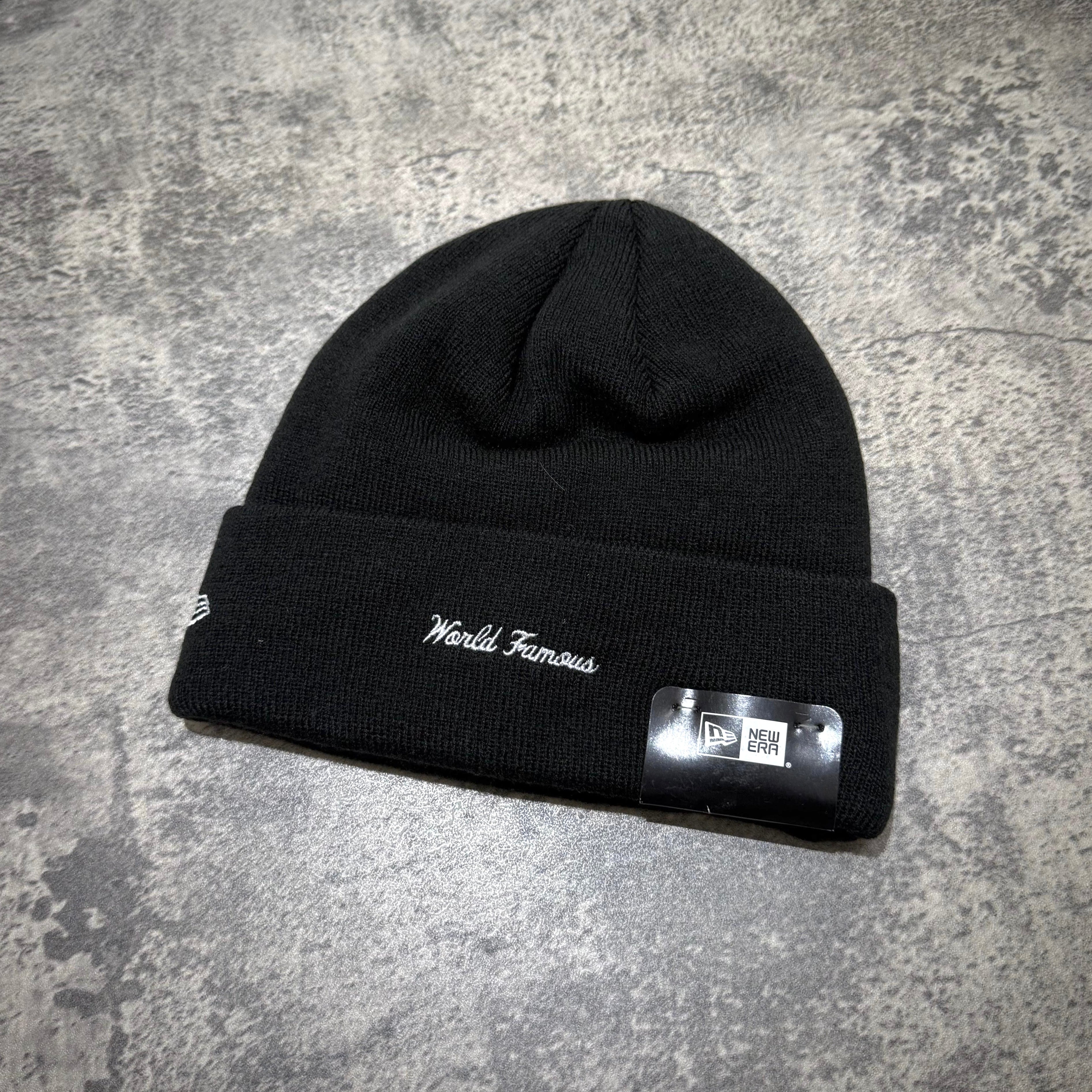 Supreme New Era Bandana Box Logo Beanie - Black back